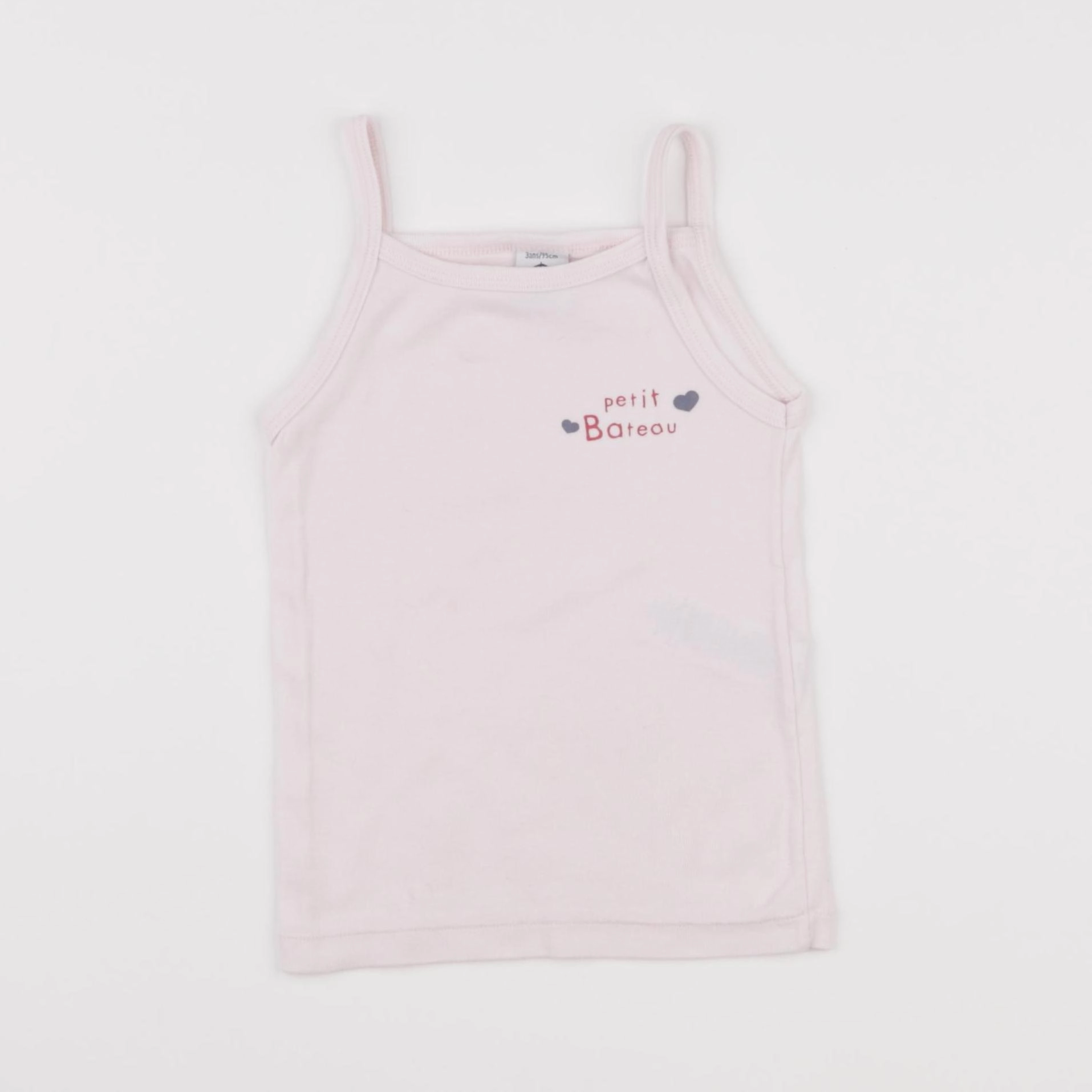 Petit Bateau - maillot de corps rose - 3 ans