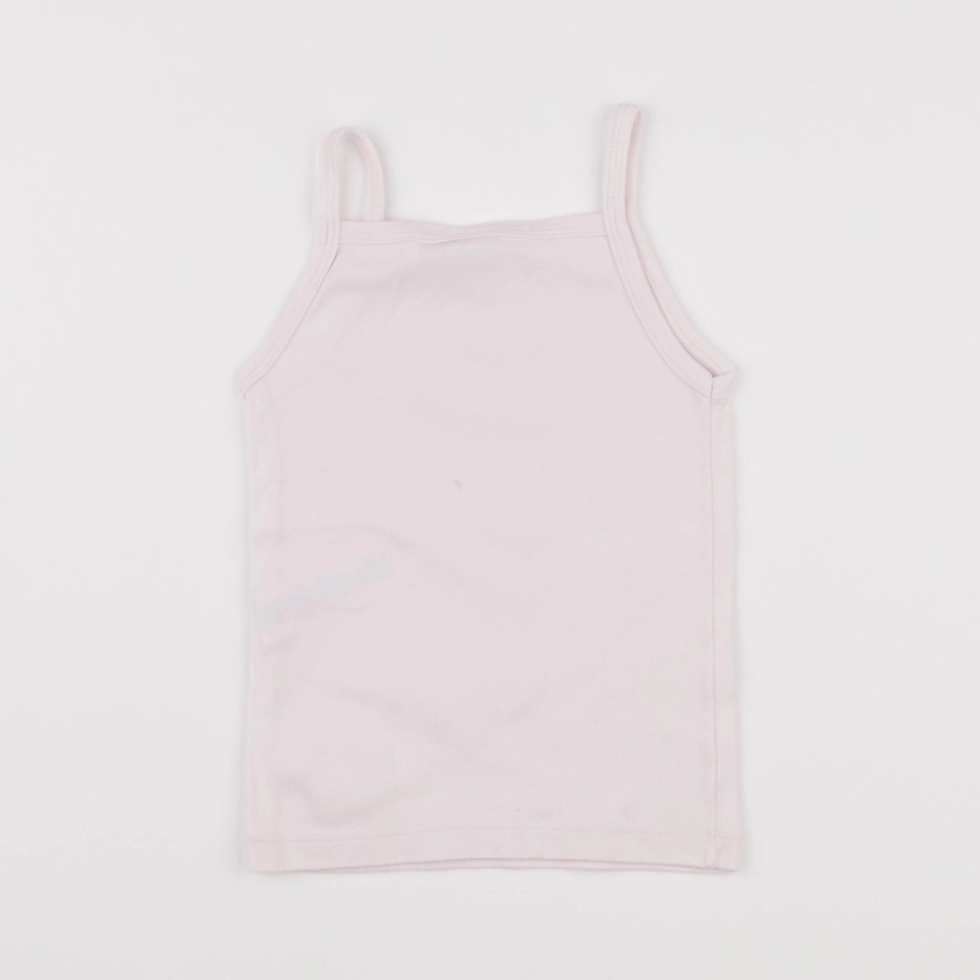 Petit Bateau - maillot de corps rose - 3 ans