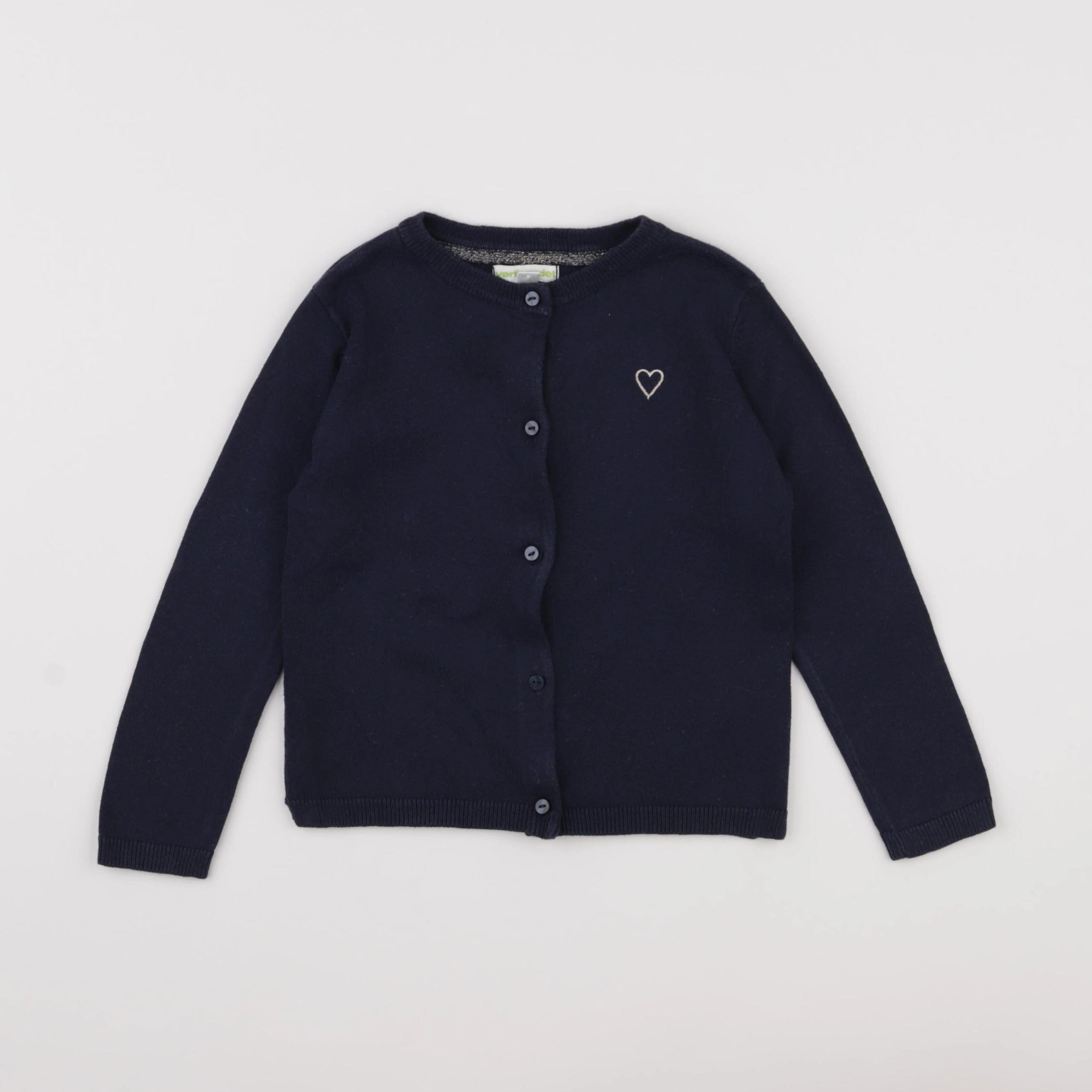 Vertbaudet - gilet bleu - 3 ans