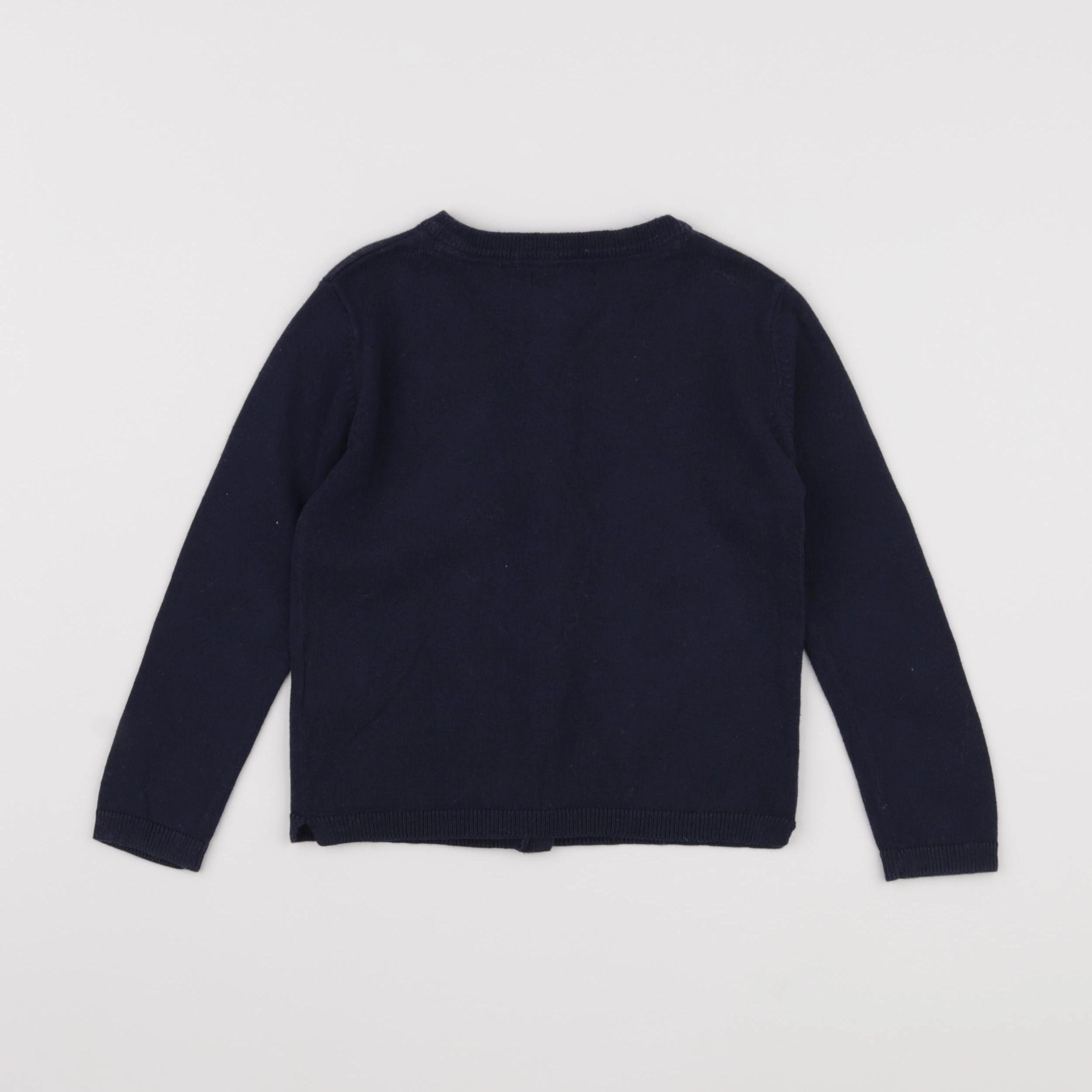 Vertbaudet - gilet bleu - 3 ans