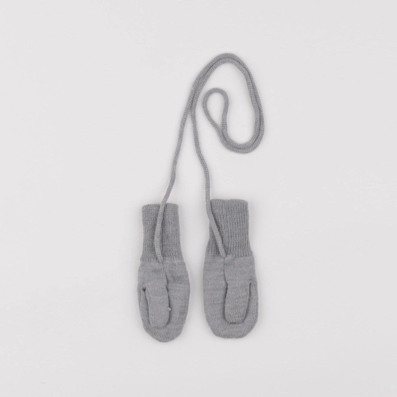 Petit Bateau - moufles gris - 6/12 mois