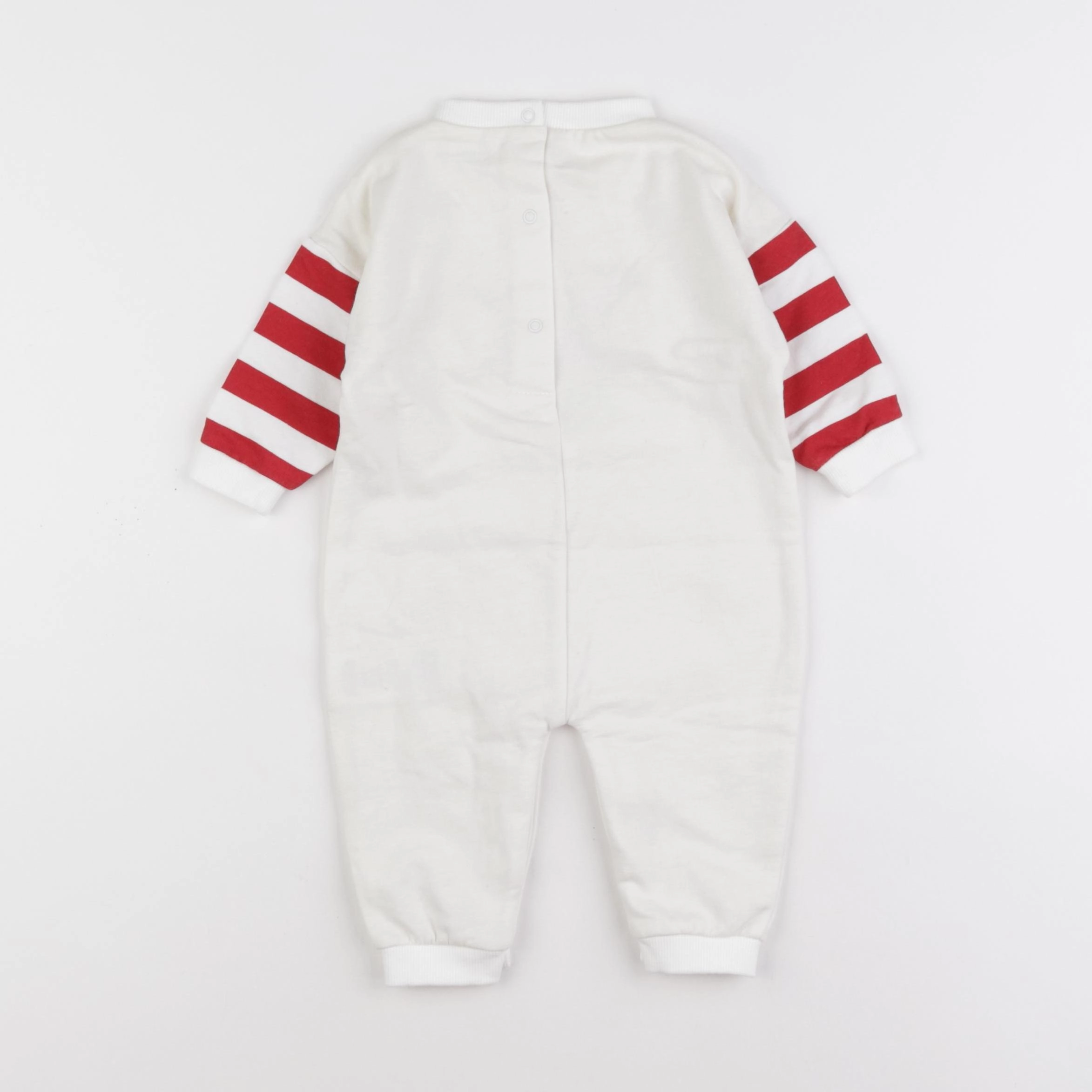 Vertbaudet - pyjama coton blanc - 6 mois