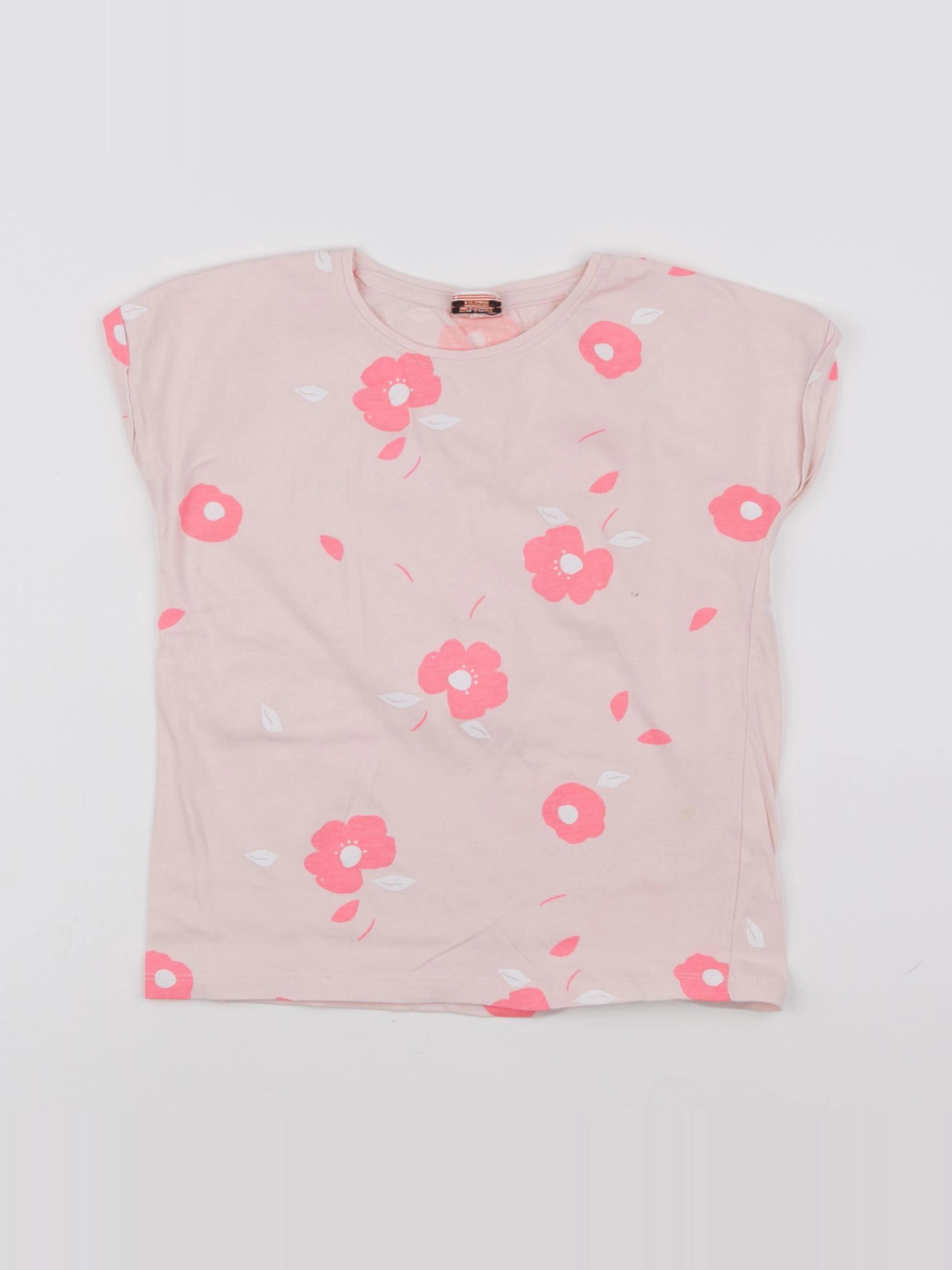Tape à l'oeil - tee-shirt rose - 8 ans