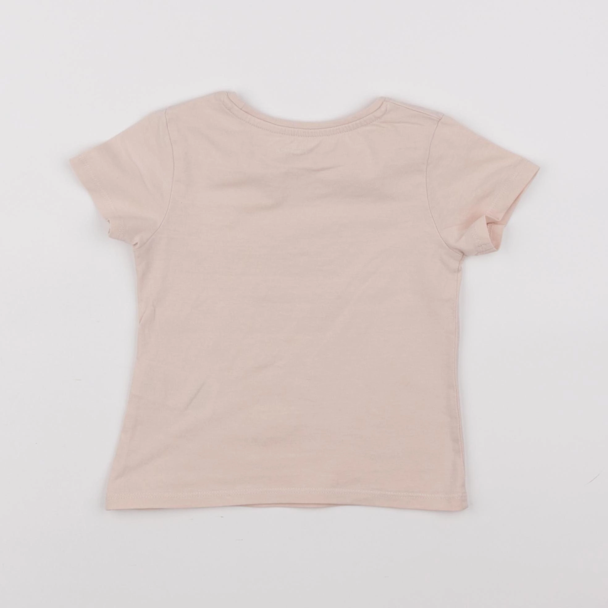 Vertbaudet - tee-shirt rose - 2 ans