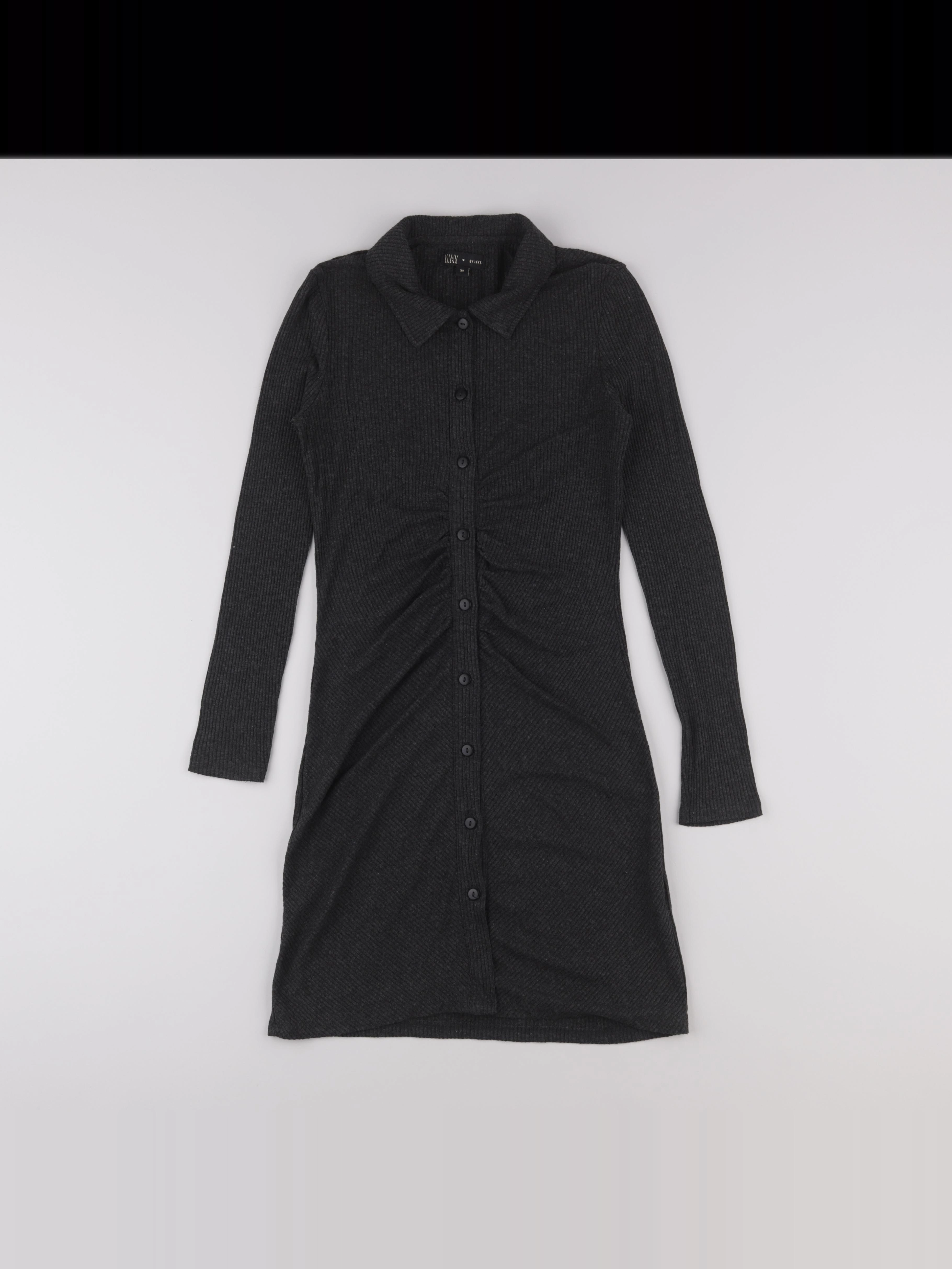 IKKS - robe gris - 12 ans