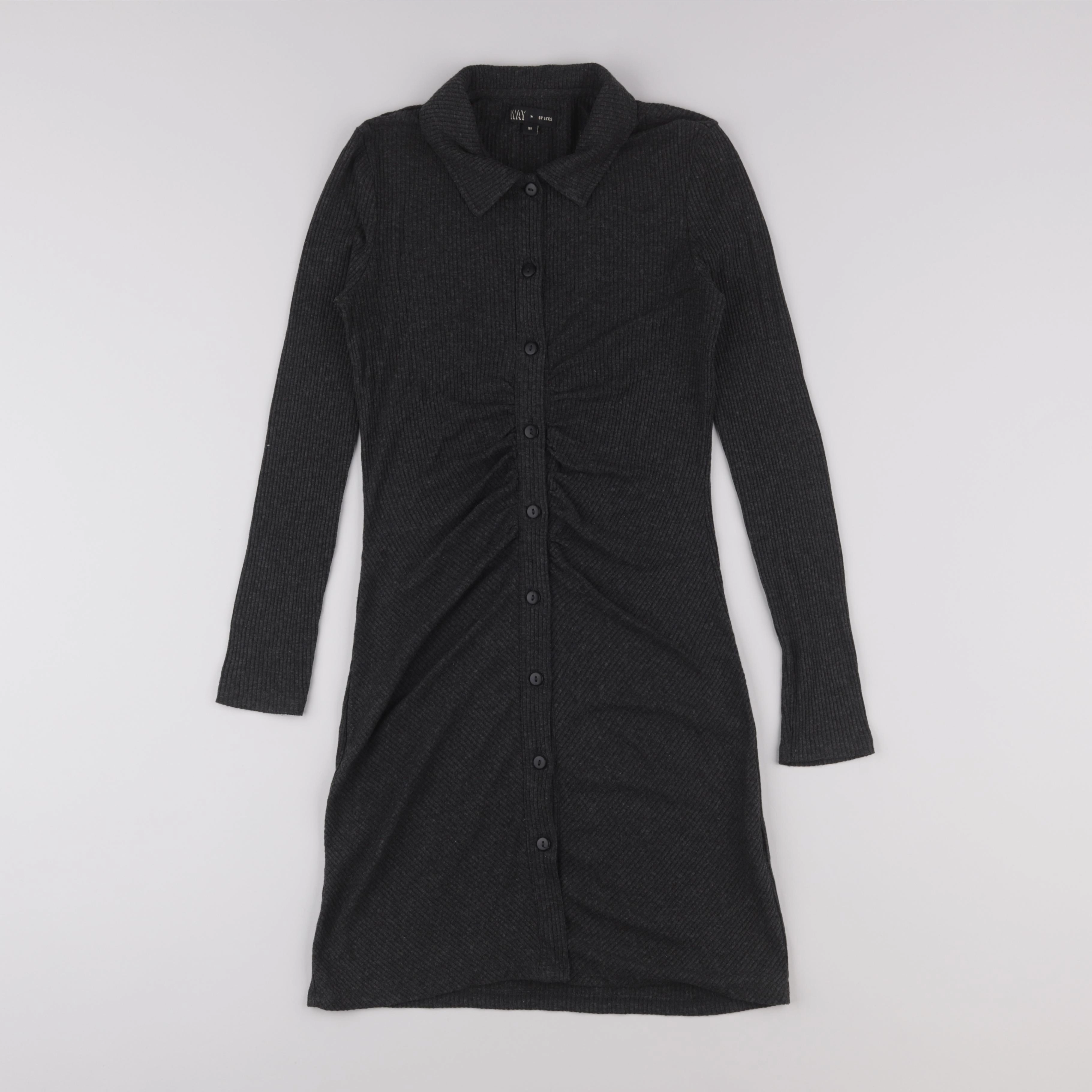 IKKS - robe gris - 12 ans