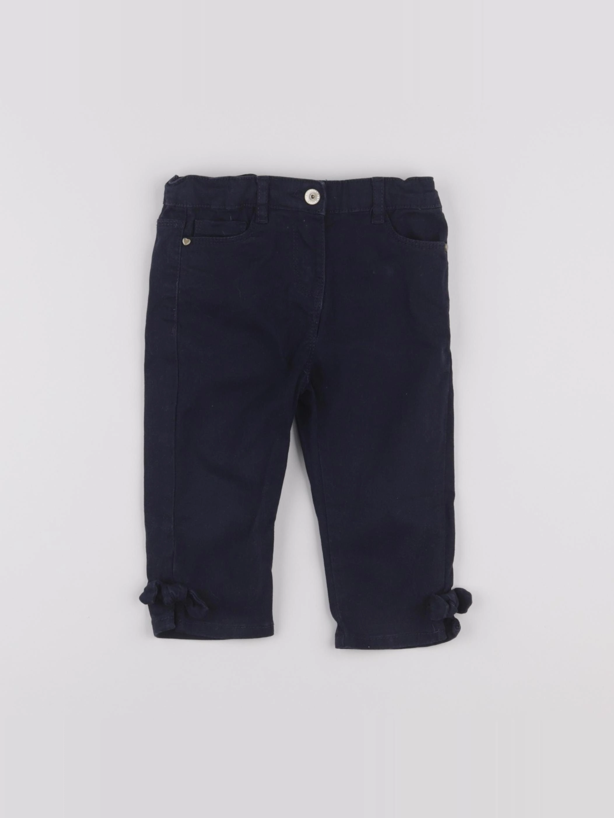 Vertbaudet - pantalon bleu - 3 ans
