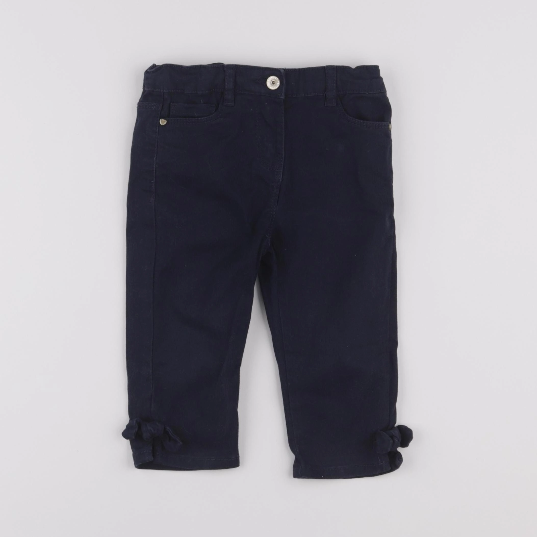 Vertbaudet - pantalon bleu - 3 ans