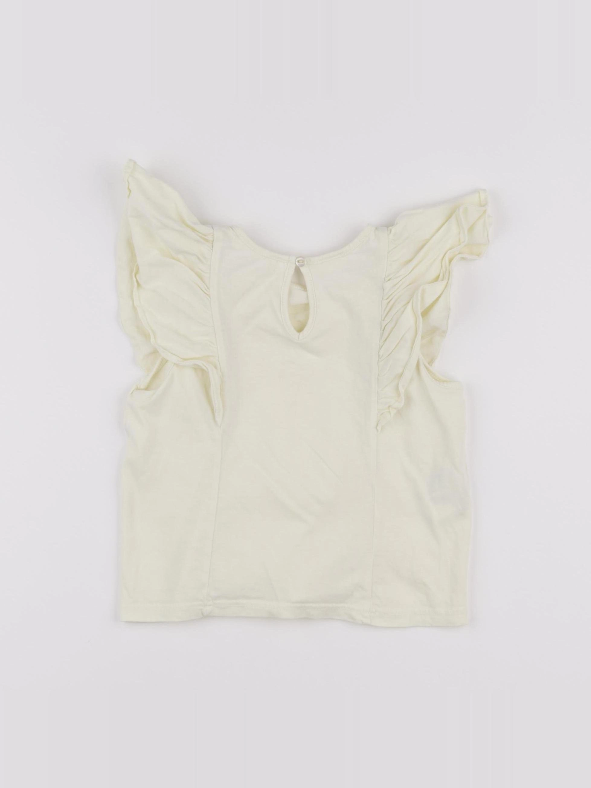 Mango - blouse jaune - 18/24 mois