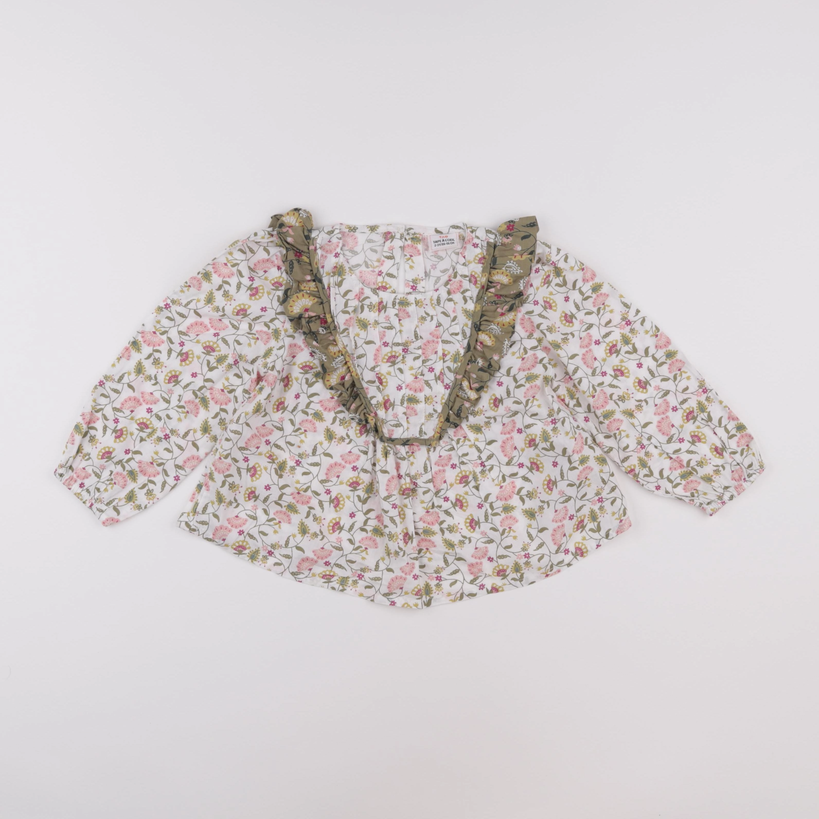 Tape à l'oeil - blouse multicolore - 2/3 ans