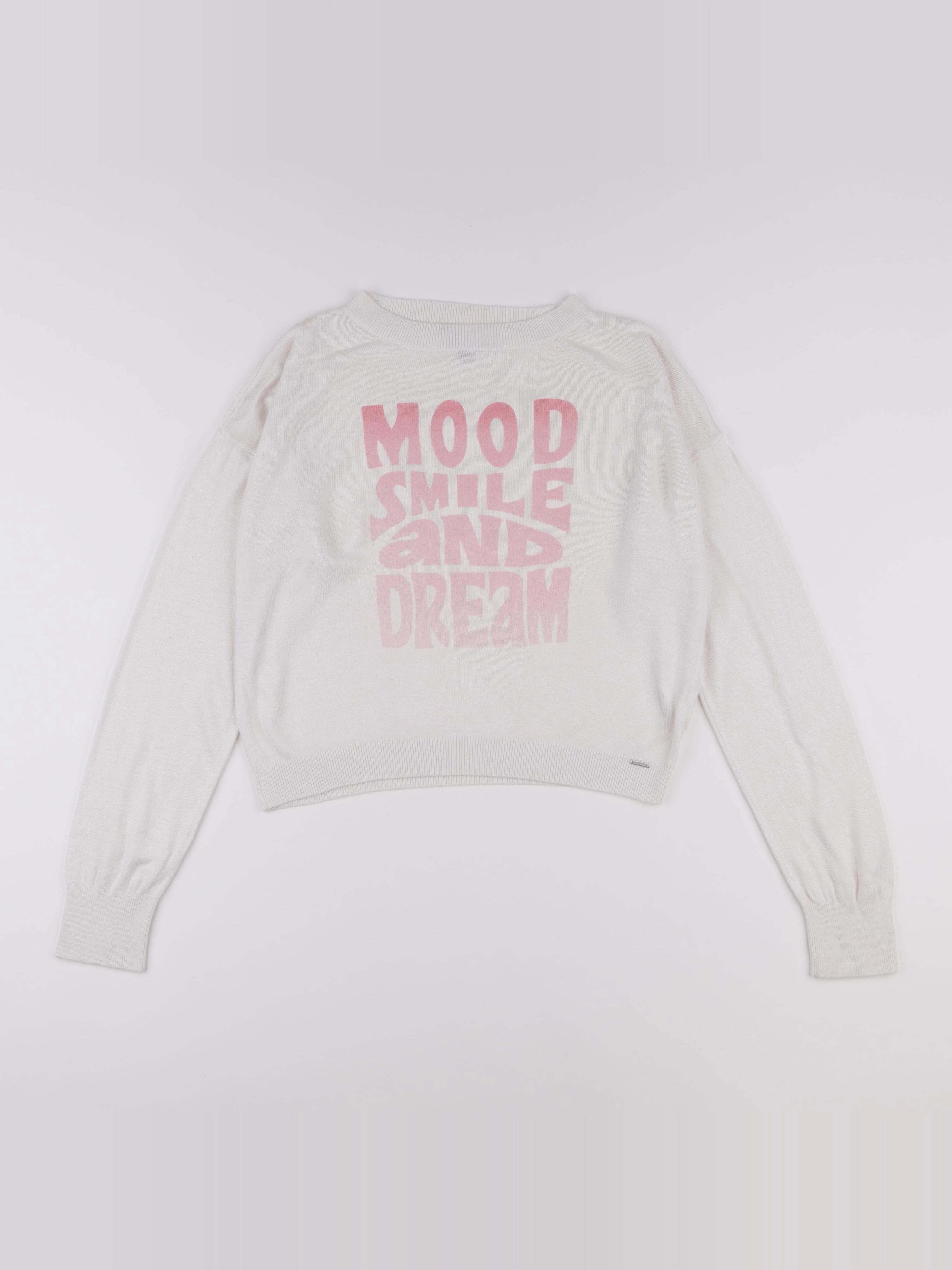 IKKS - pull blanc - 12 ans