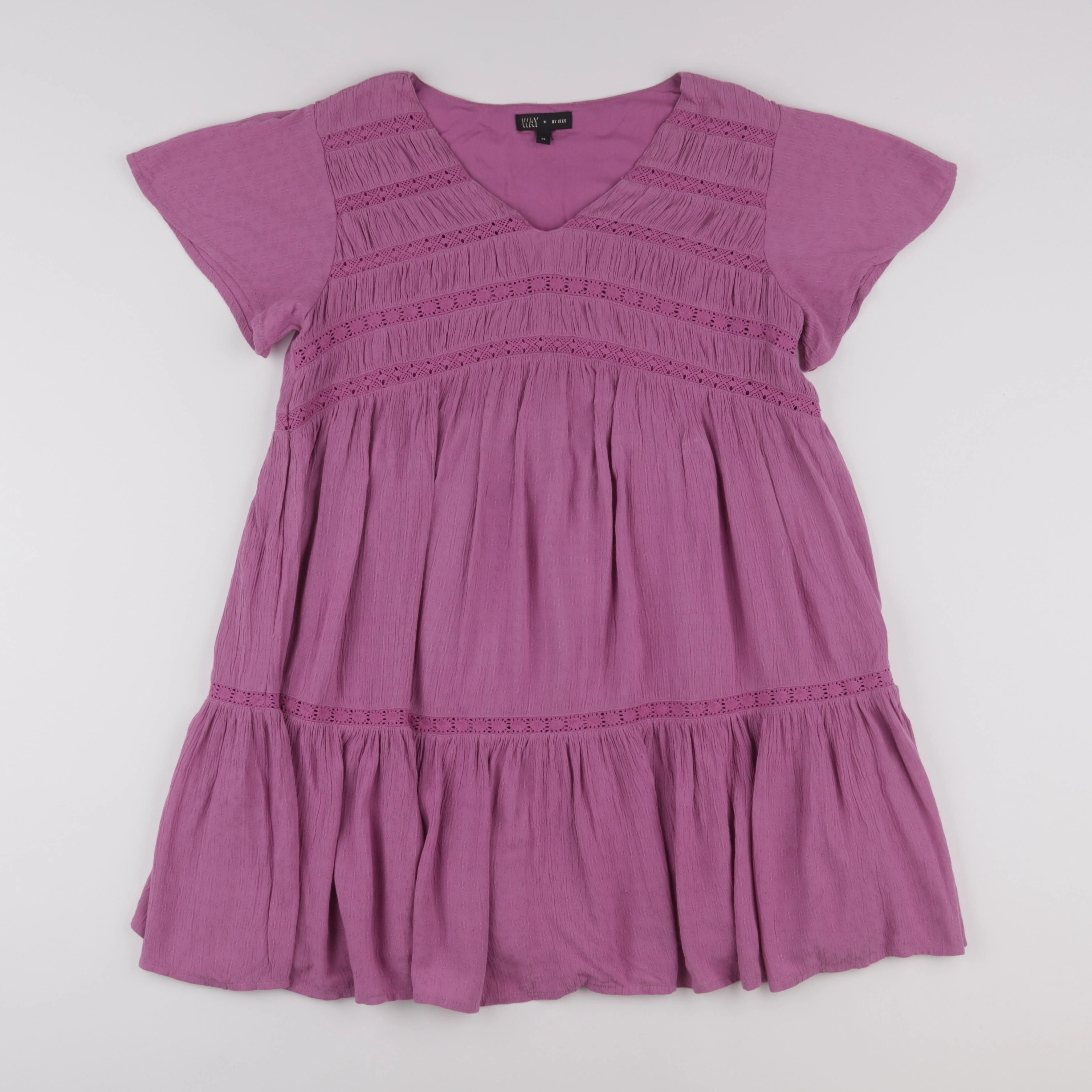 IKKS - robe rose - 12 ans