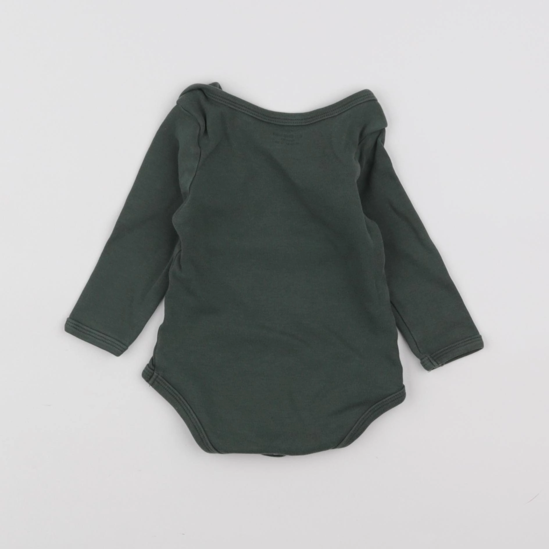 Vertbaudet - body vert - 12 mois