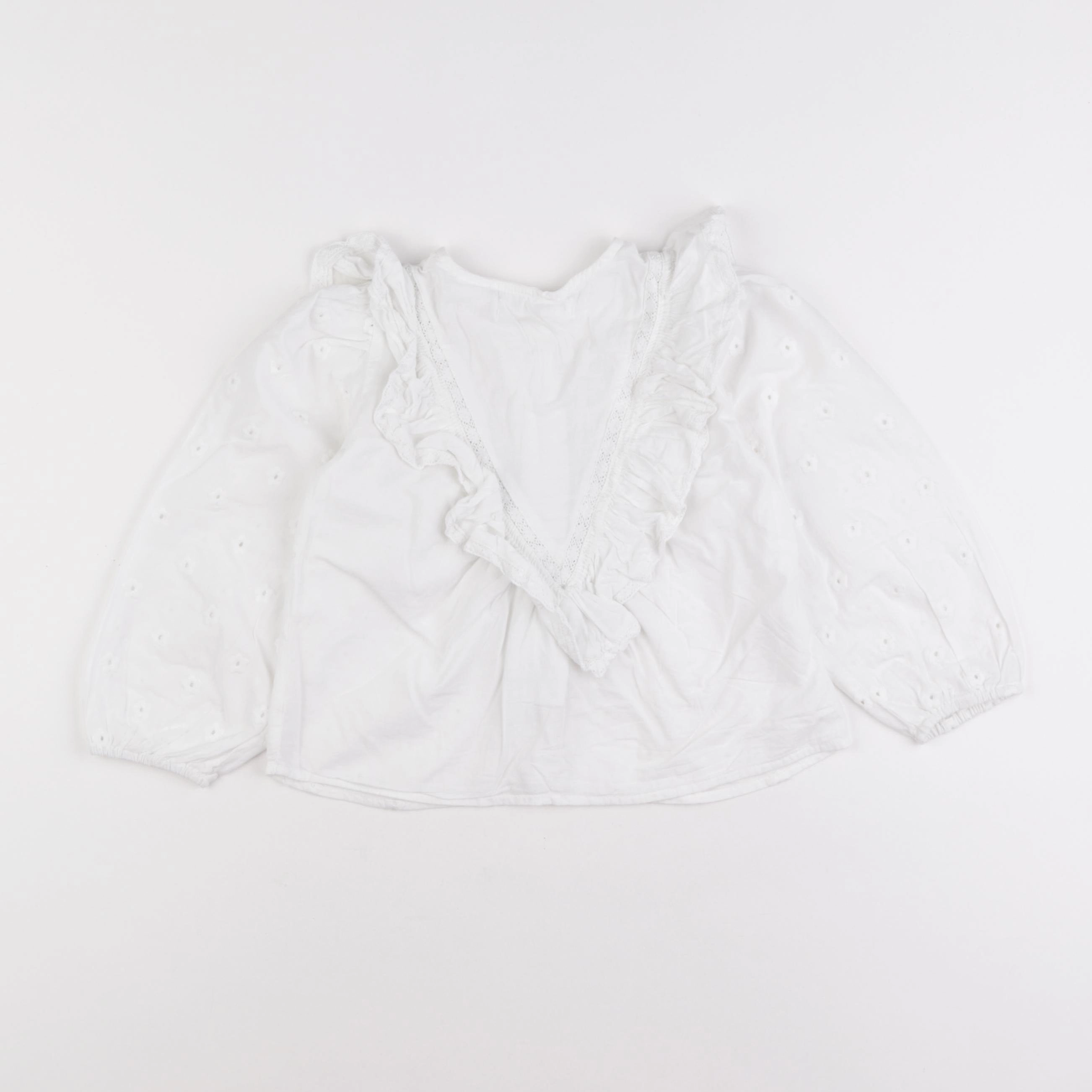 Zara - blouse blanc - 3 ans