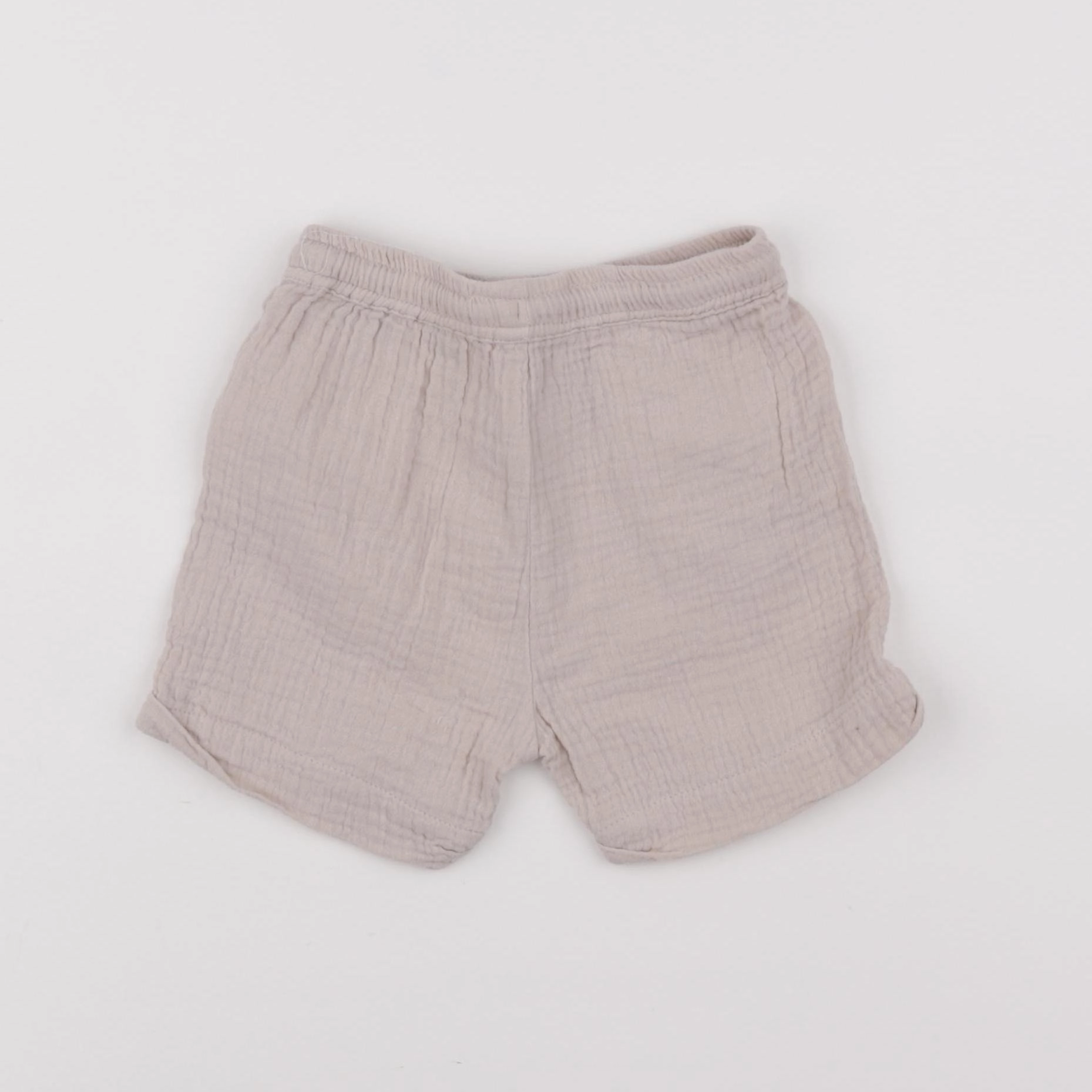Vertbaudet - short marron - 24 mois