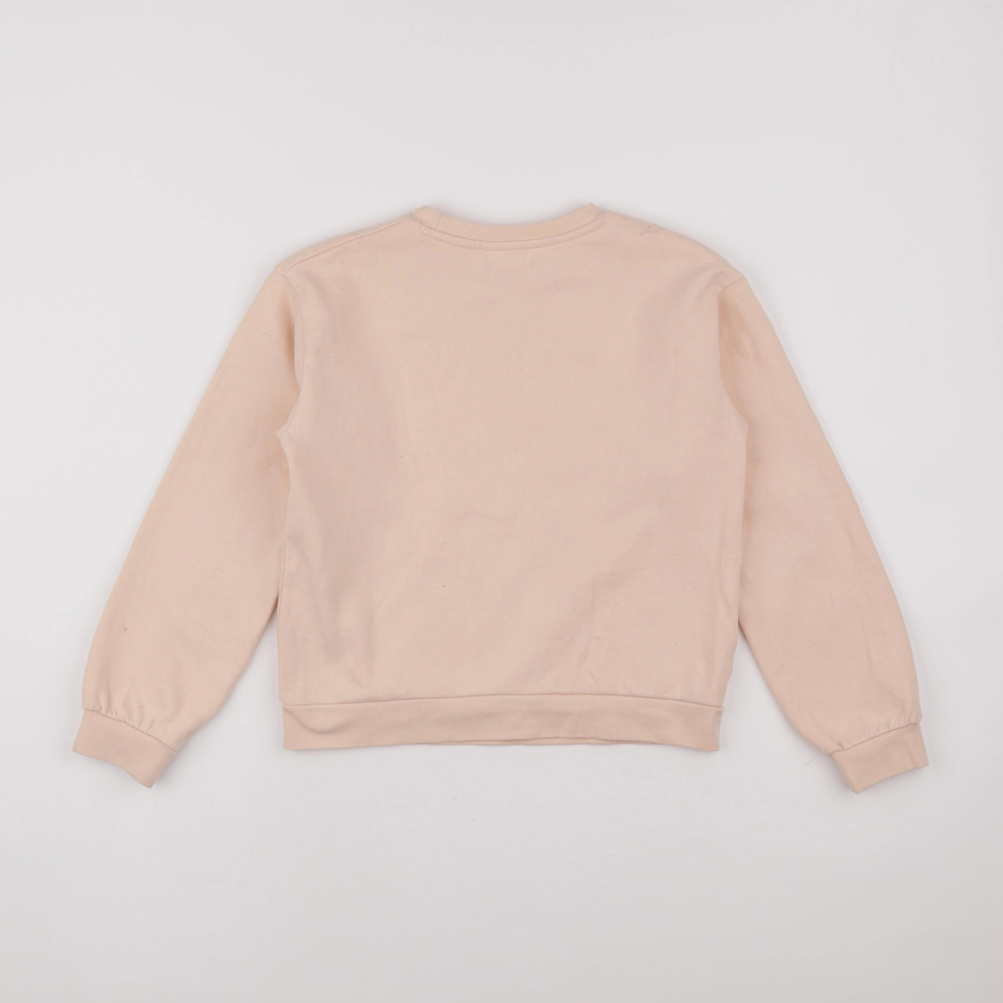 Vertbaudet - sweat orange - 10 ans