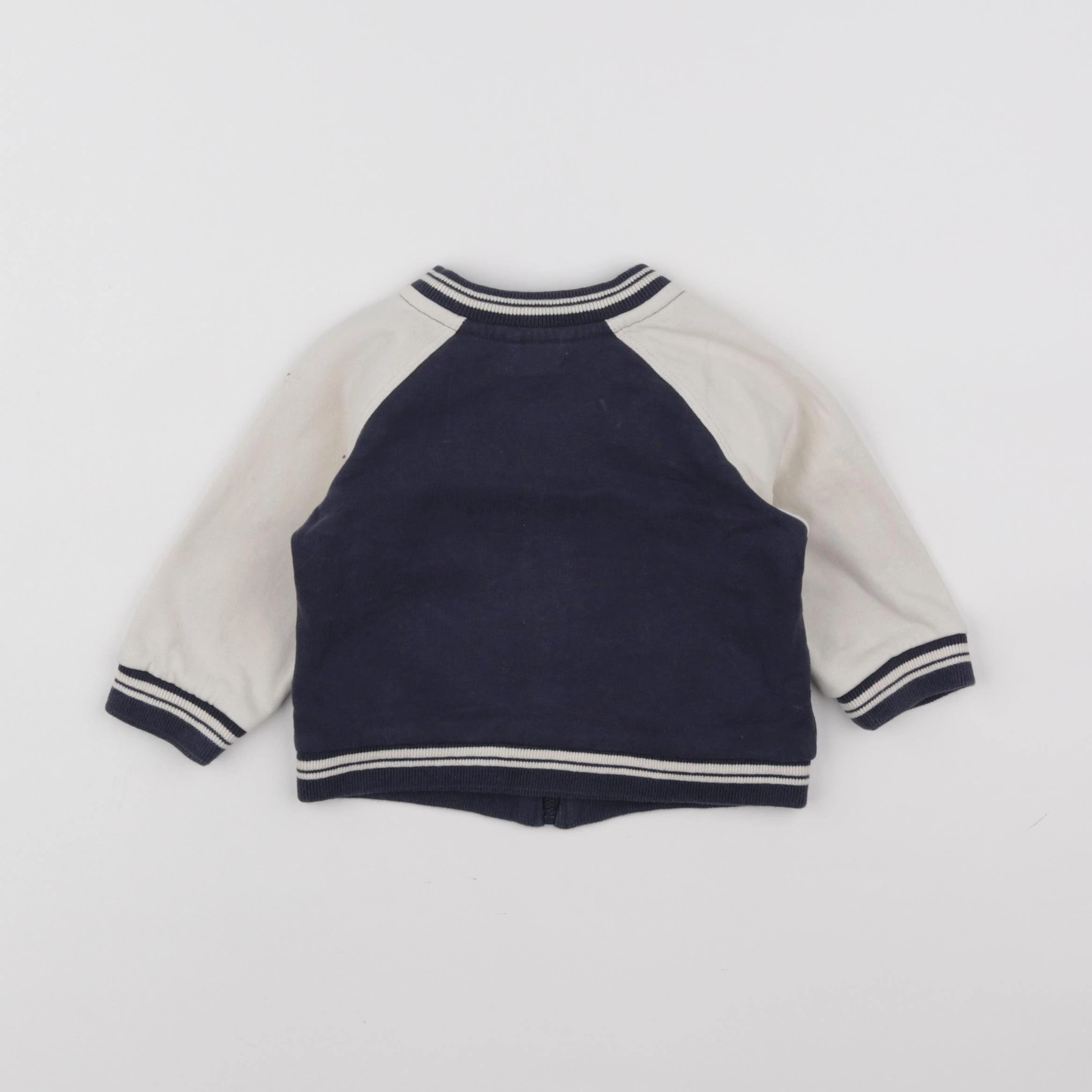 Vertbaudet - sweat bleu - 9 mois