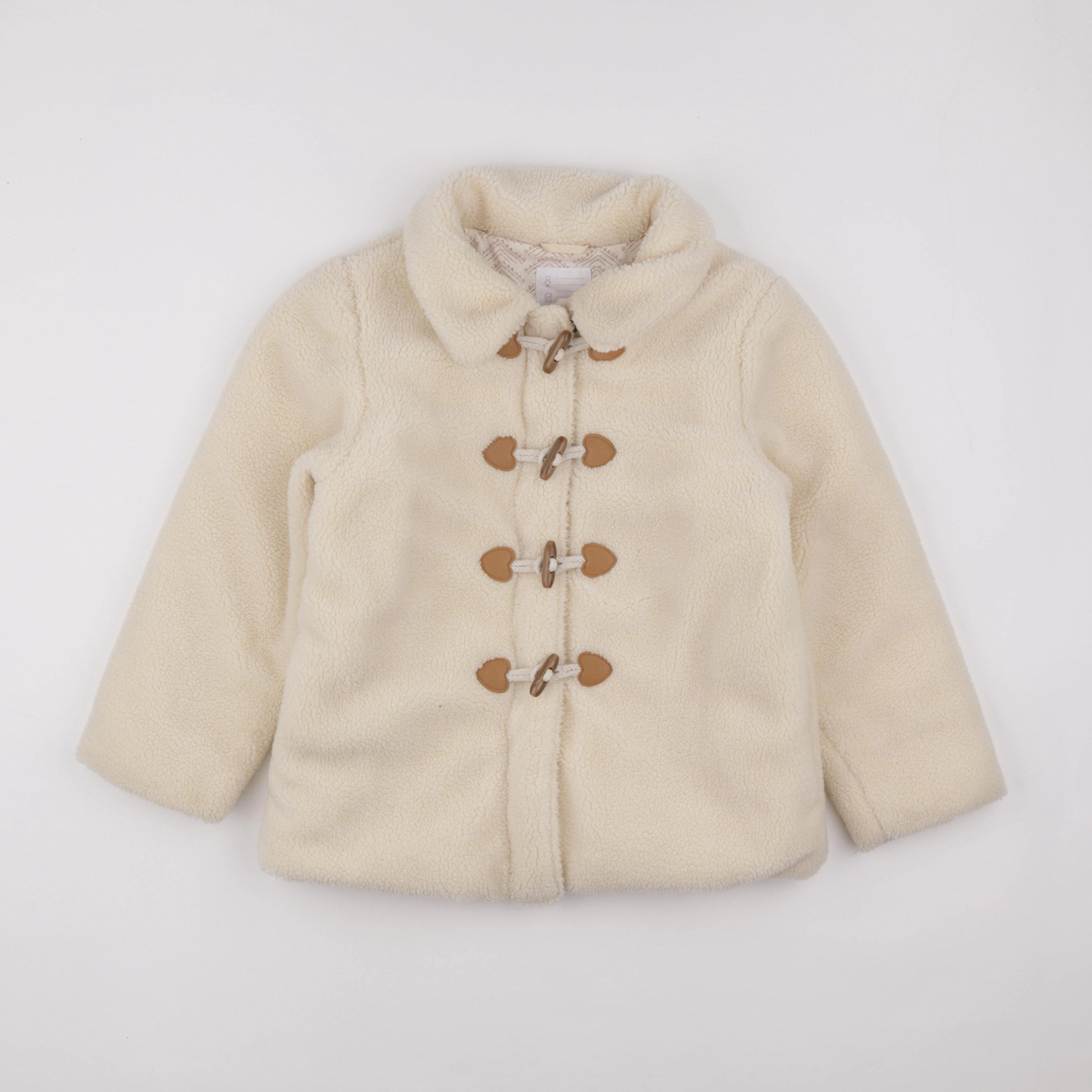 Vertbaudet - veste beige - 10 ans