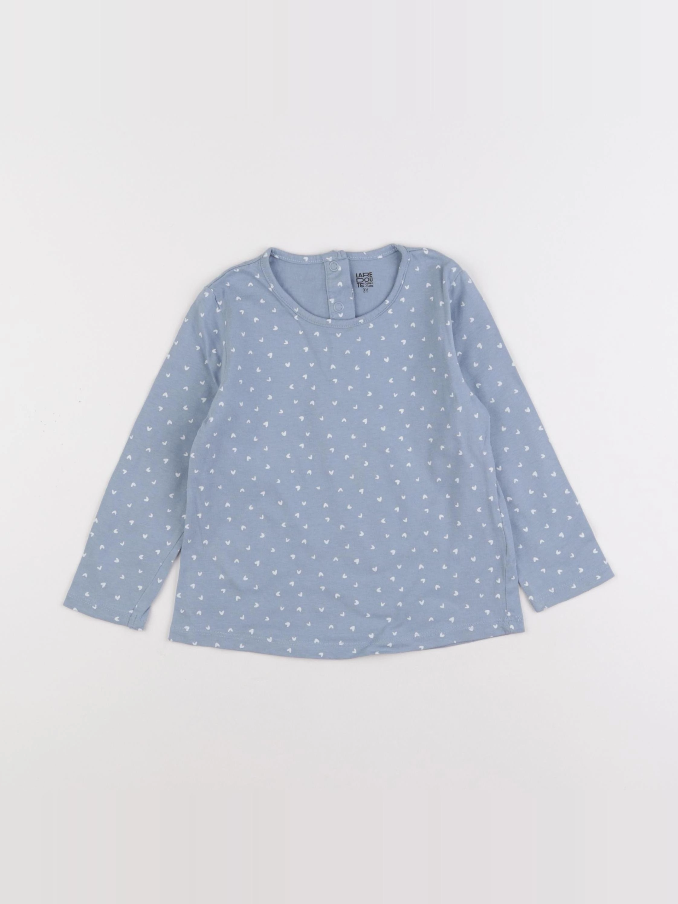 La Redoute - tee-shirt bleu - 3 ans