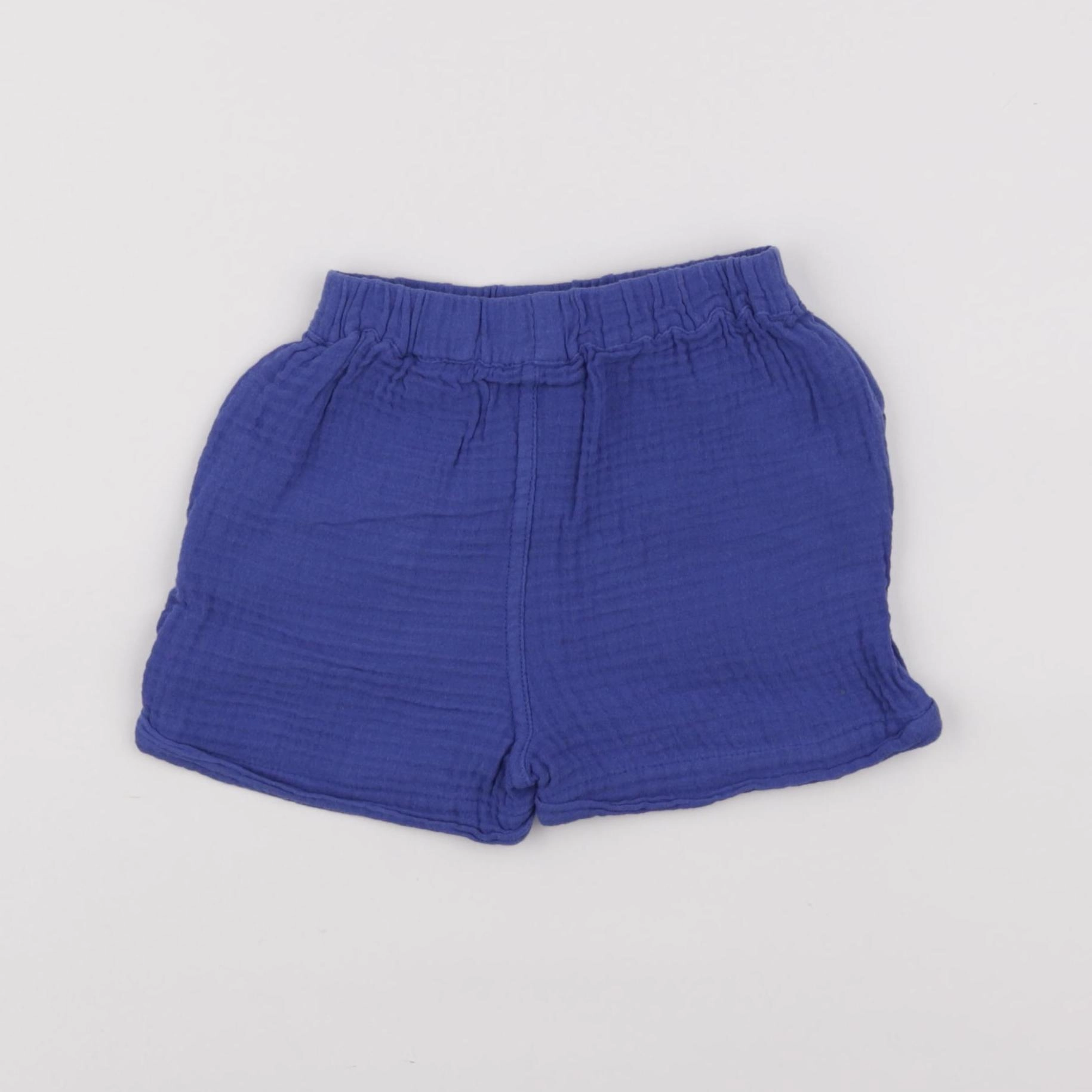 Vertbaudet - short bleu - 24 mois