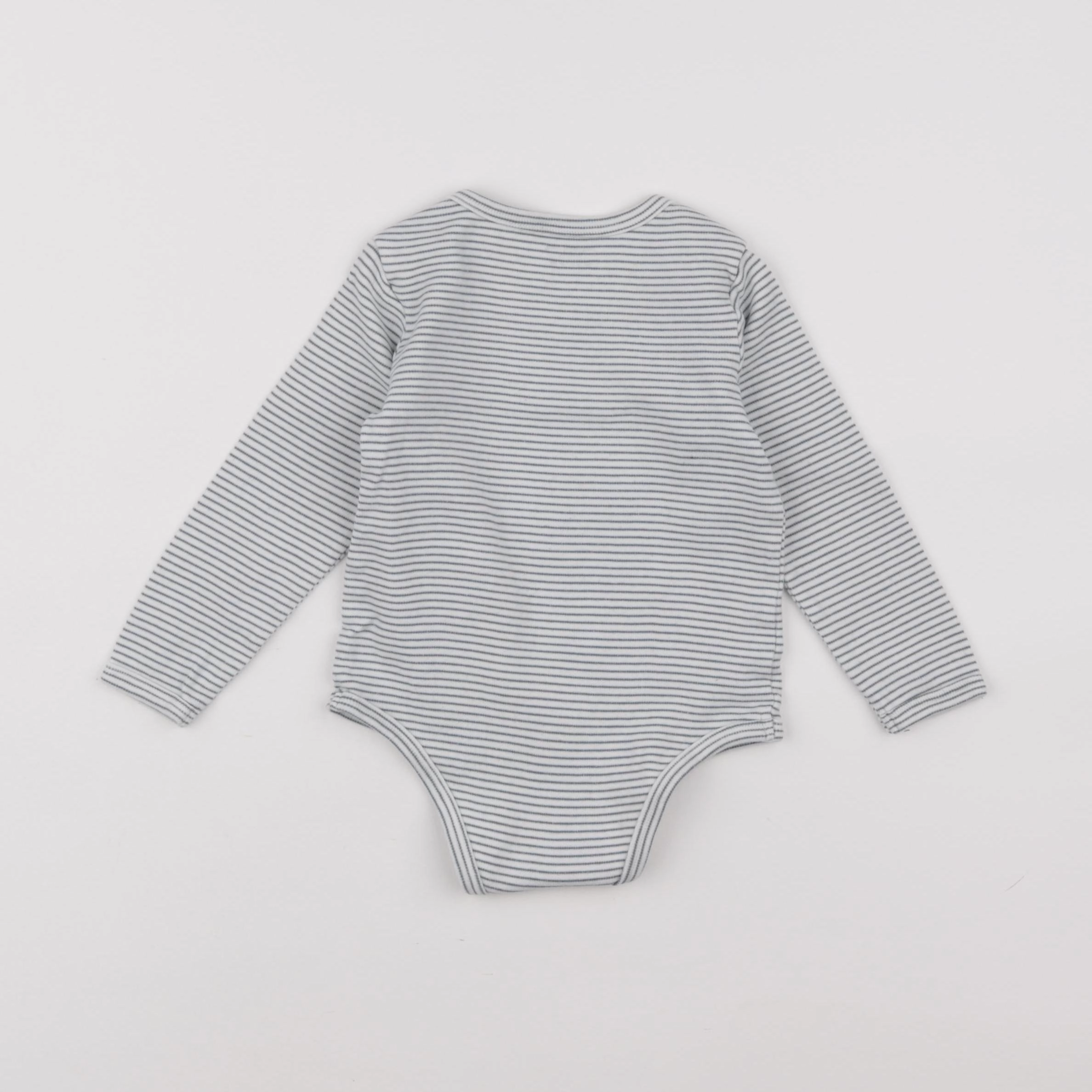 Vertbaudet - body bleu, beige - 36 mois