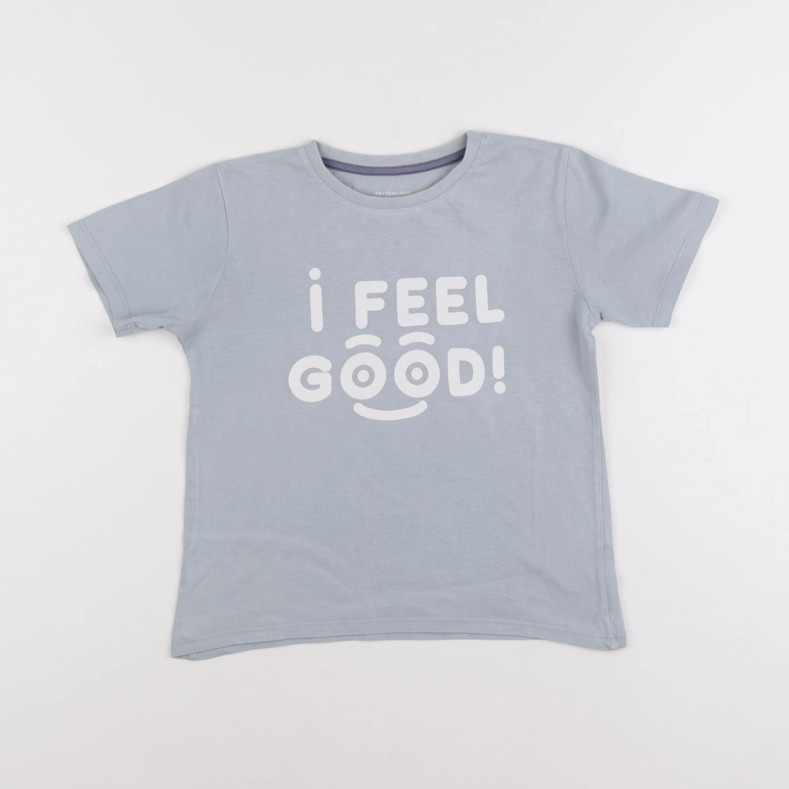 Vertbaudet - tee-shirt vert - 8 ans