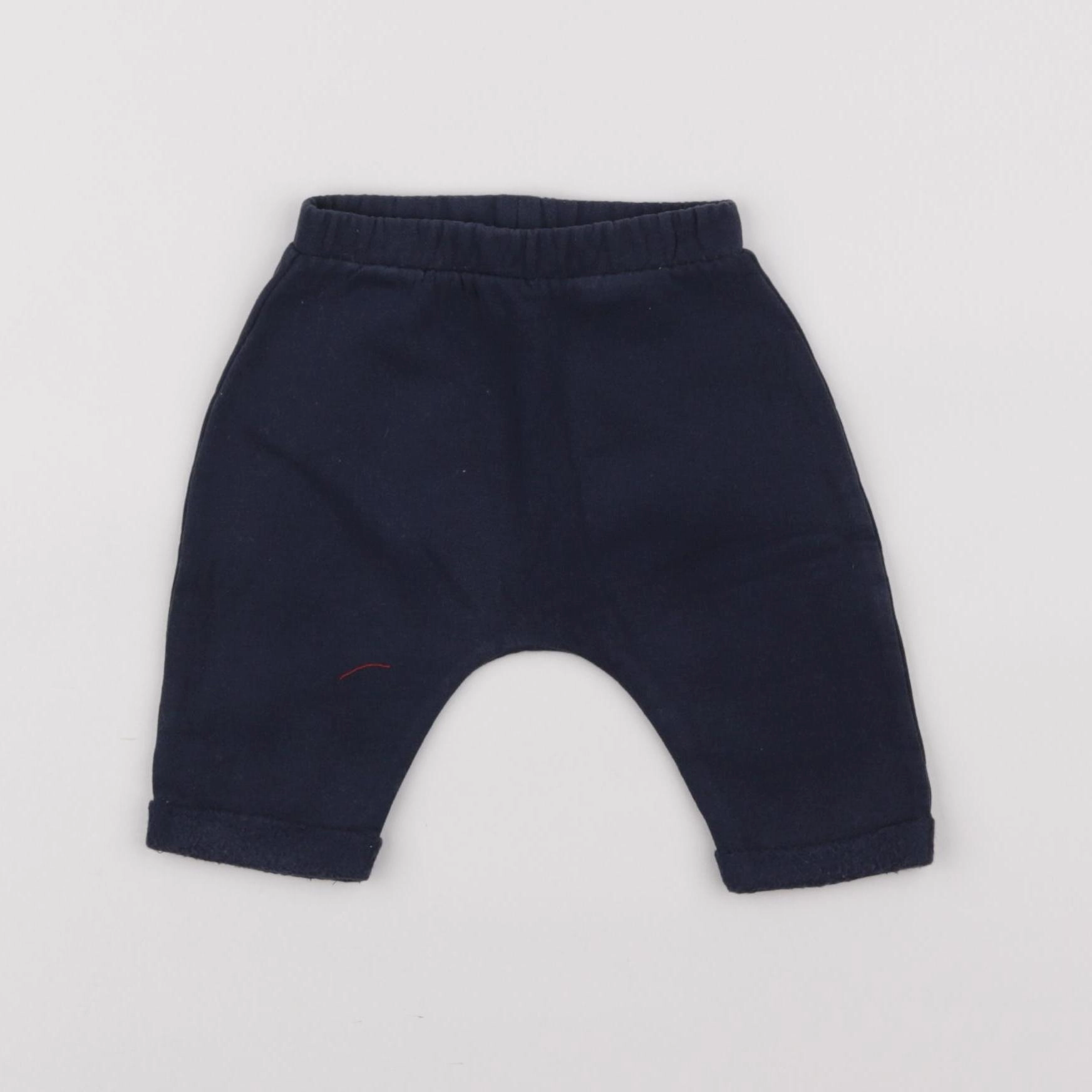 Vertbaudet - sarouel bleu - 1 mois