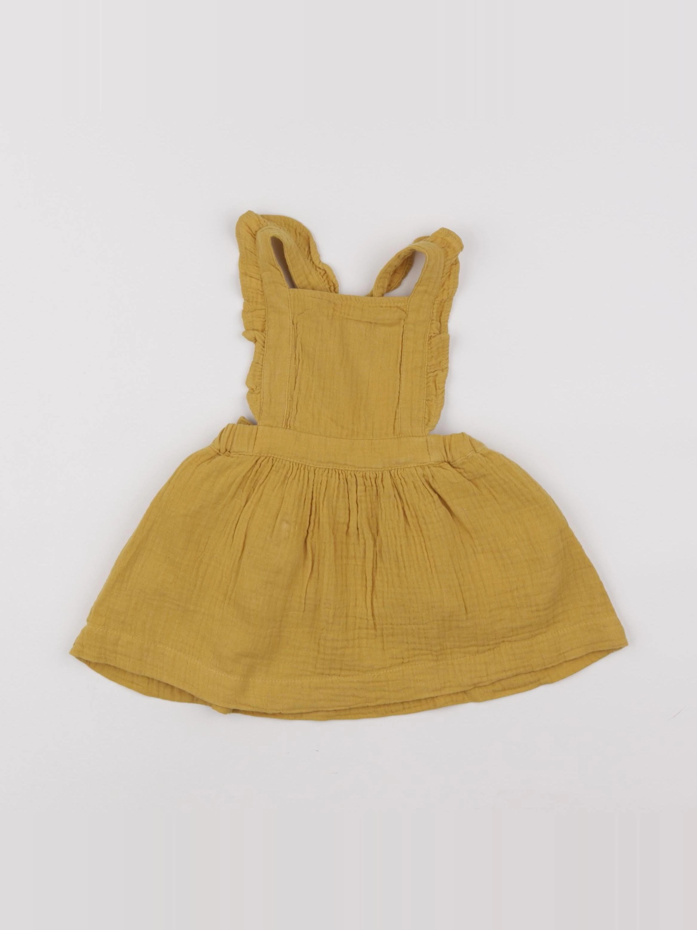 Vertbaudet - robe jaune - 18 mois