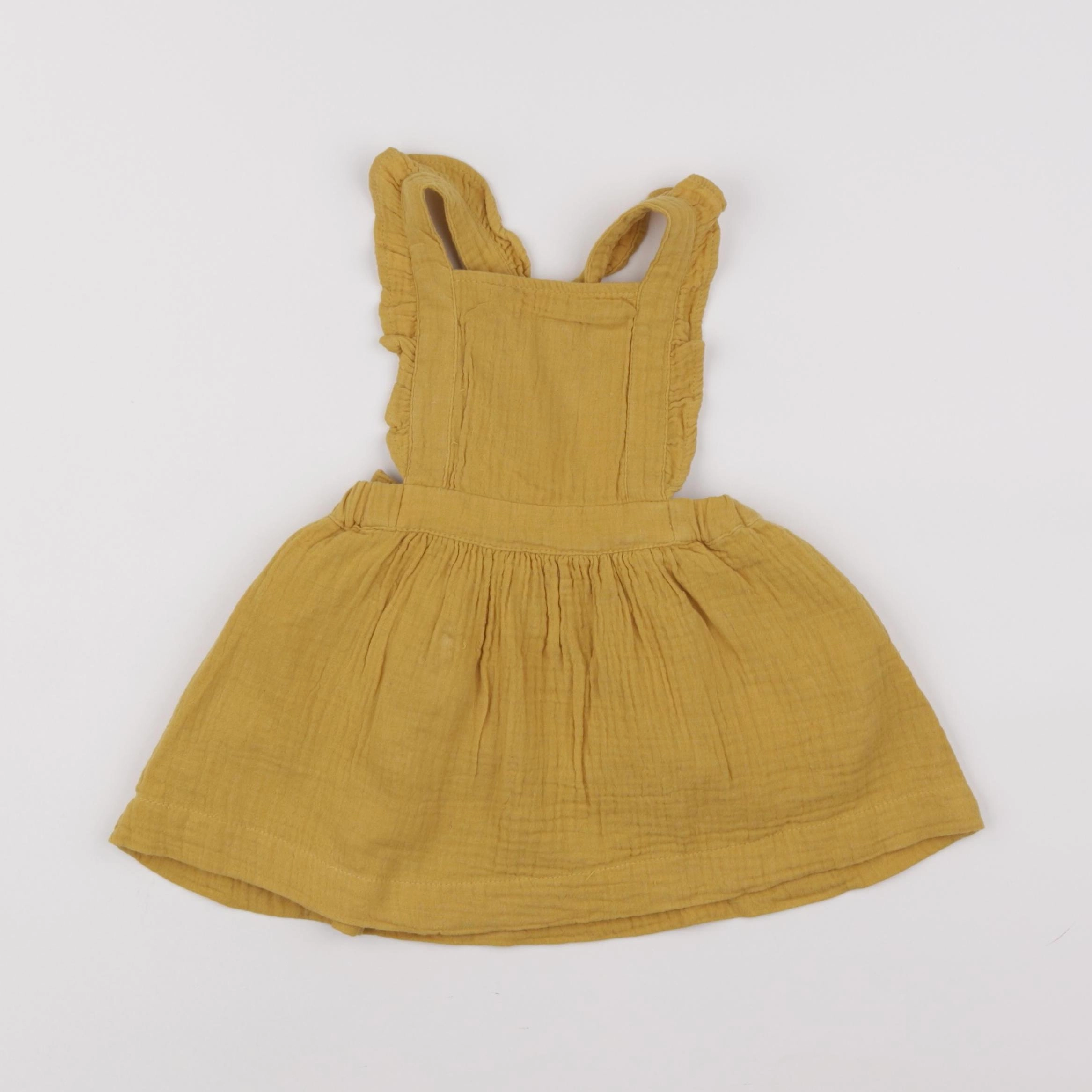 Vertbaudet - robe jaune - 18 mois