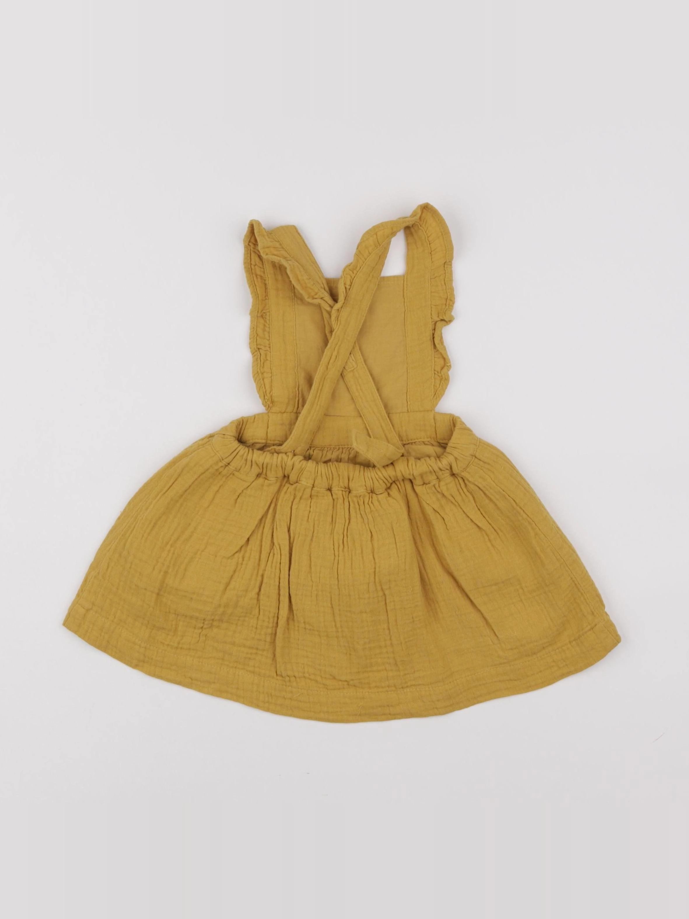 Vertbaudet - robe jaune - 18 mois