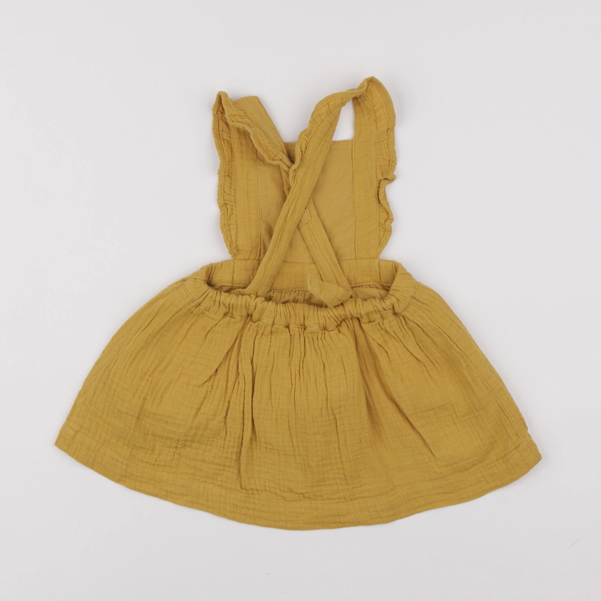 Vertbaudet - robe jaune - 18 mois