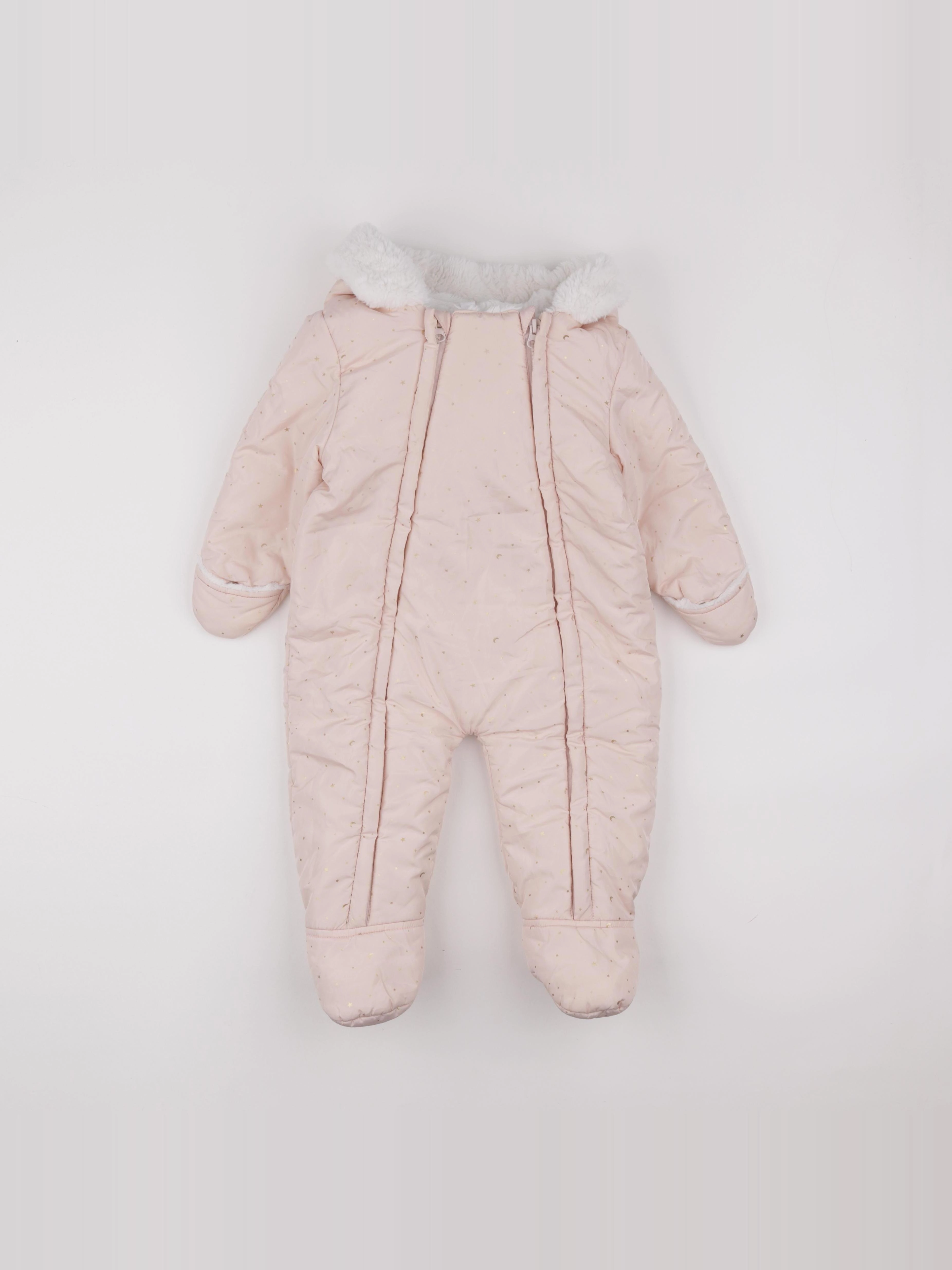 Vertbaudet - combi-pilote rose - 18 mois