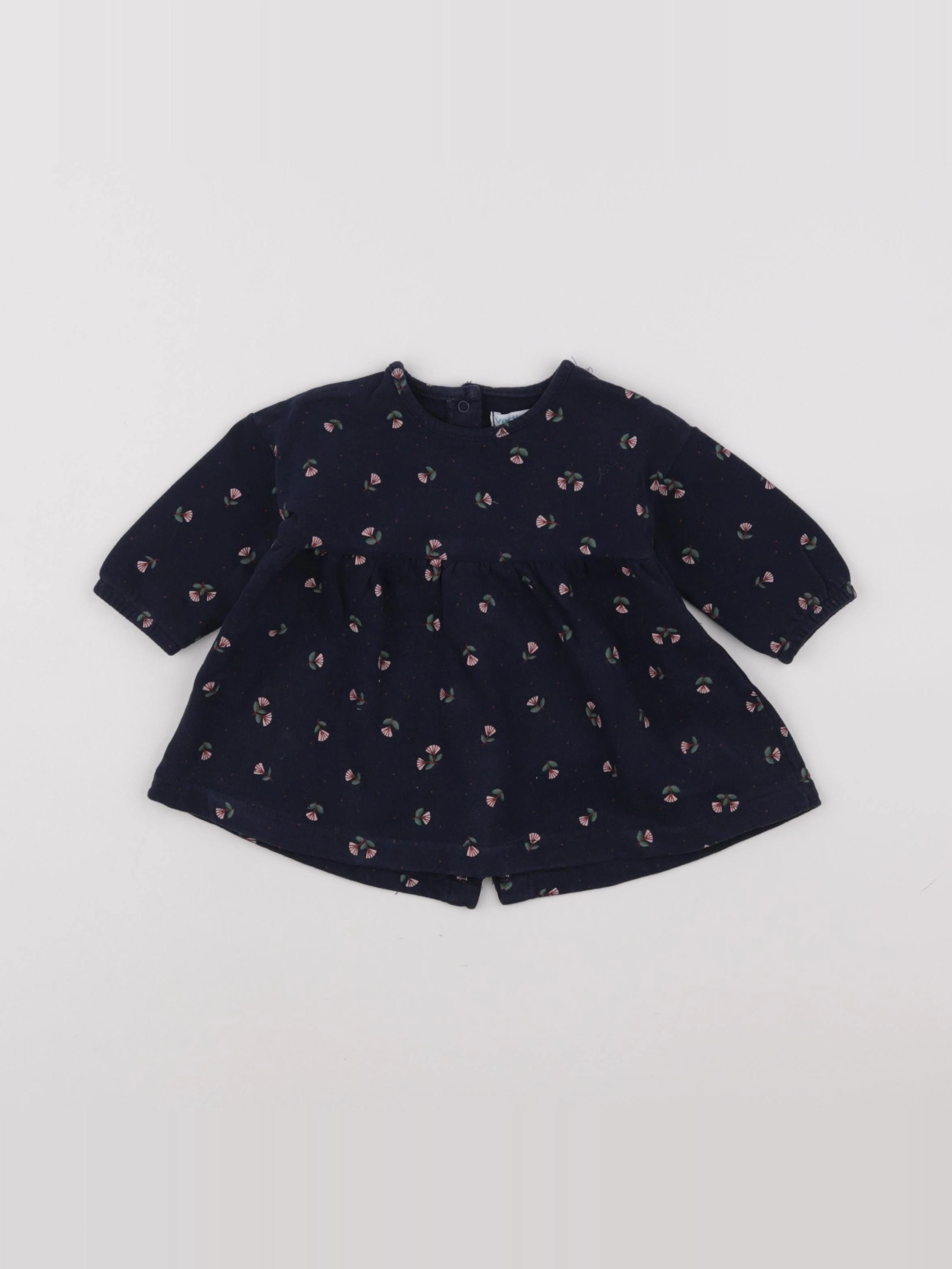 Vertbaudet - robe bleu - 6 mois