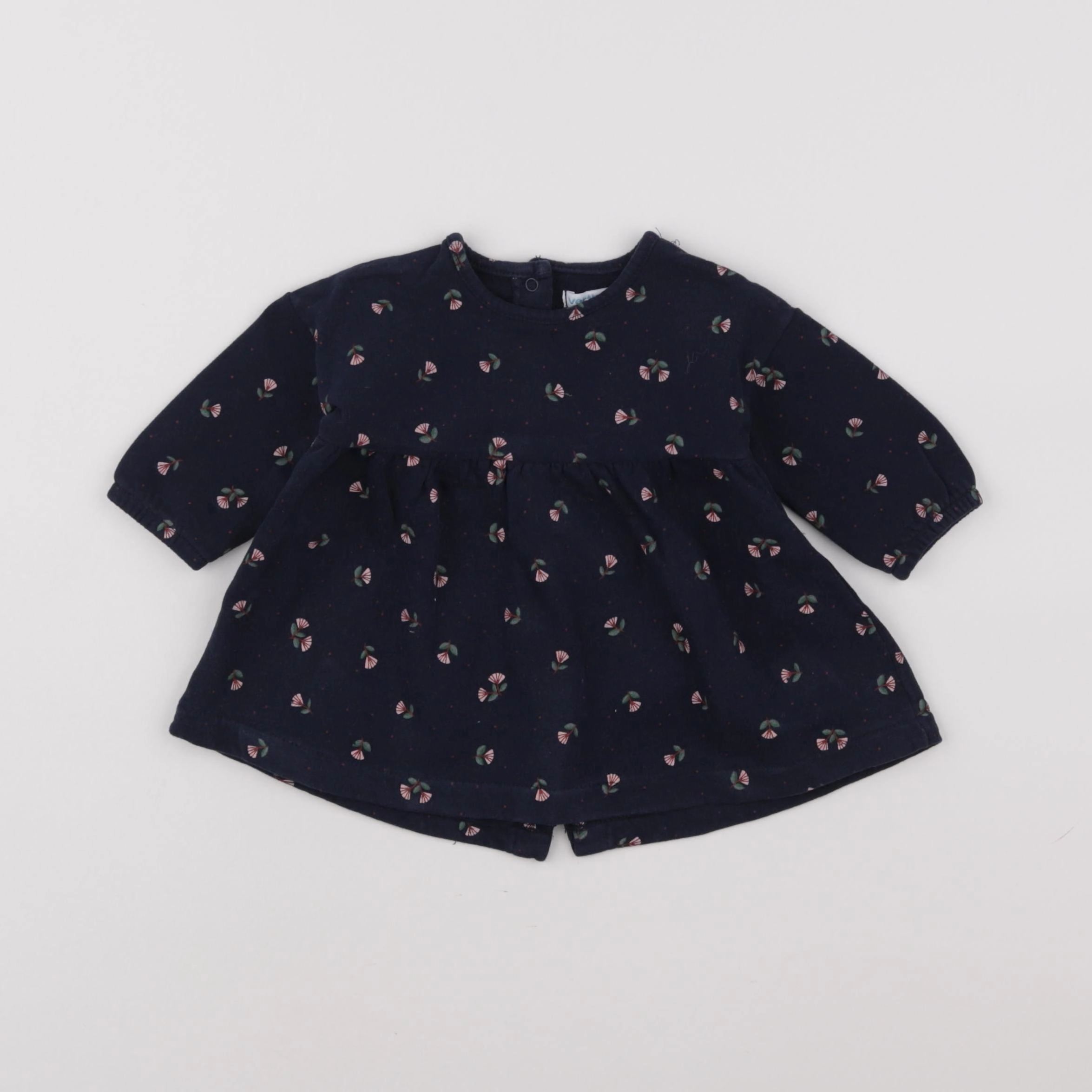 Vertbaudet - robe bleu - 6 mois