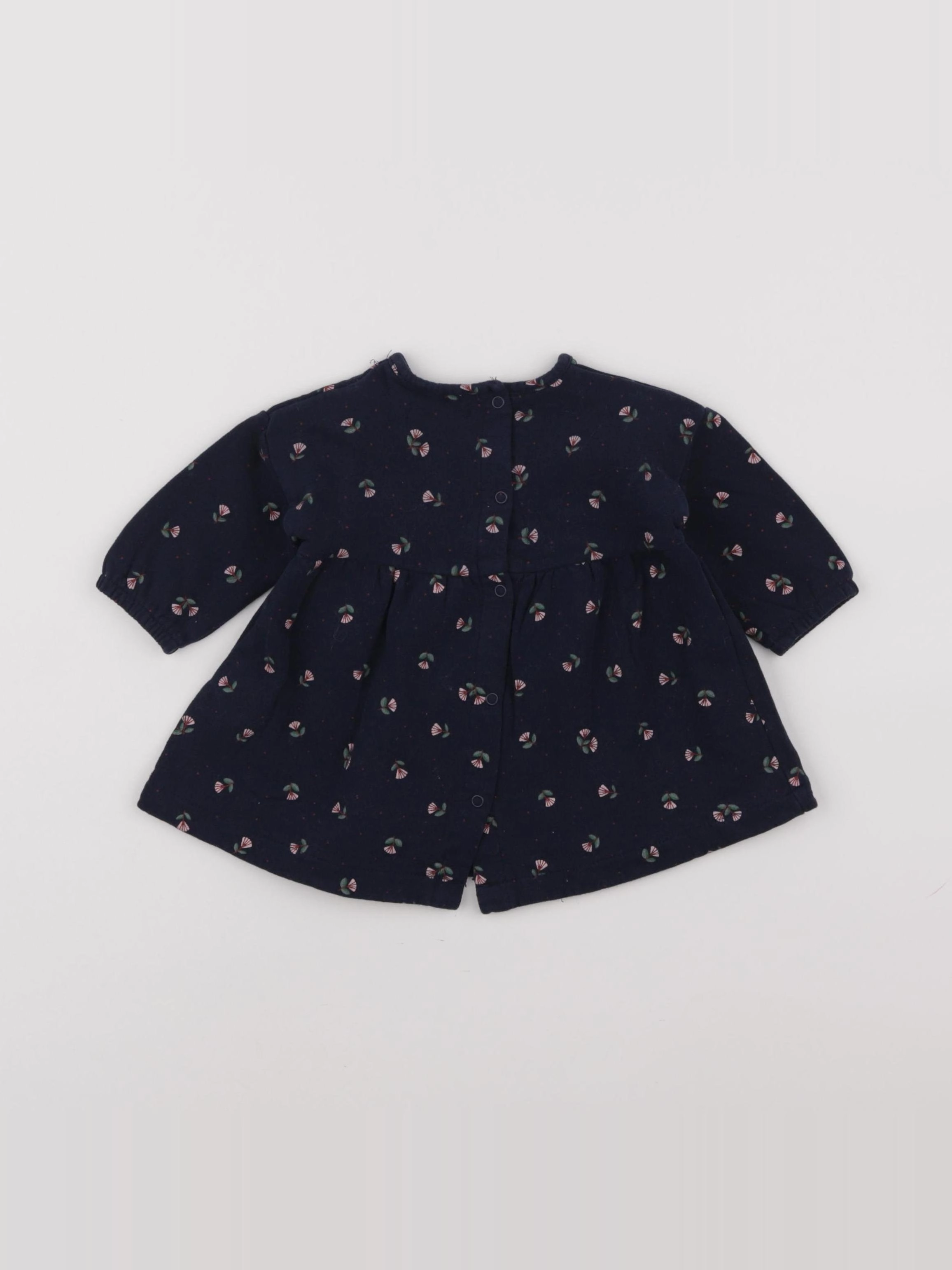 Vertbaudet - robe bleu - 6 mois