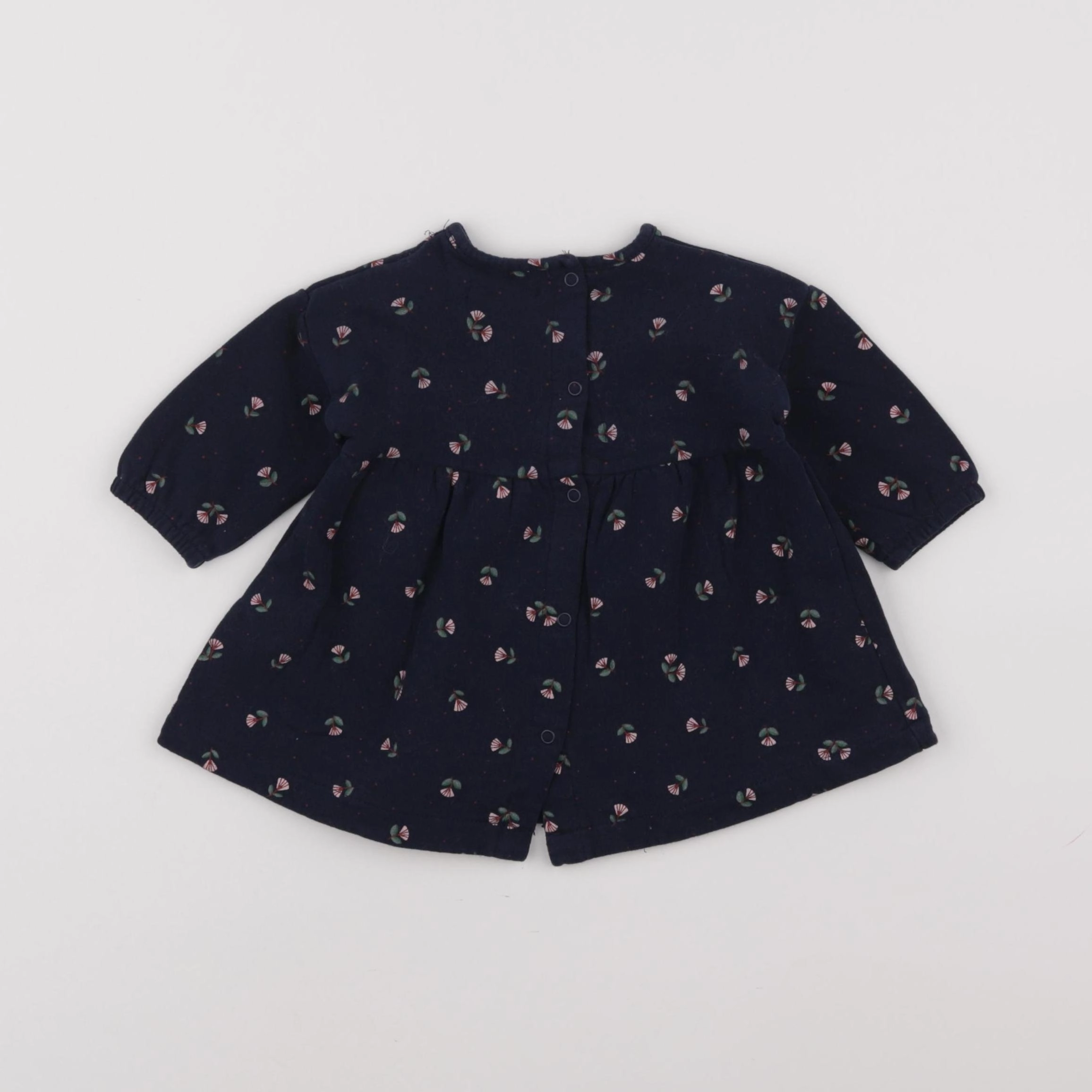 Vertbaudet - robe bleu - 6 mois