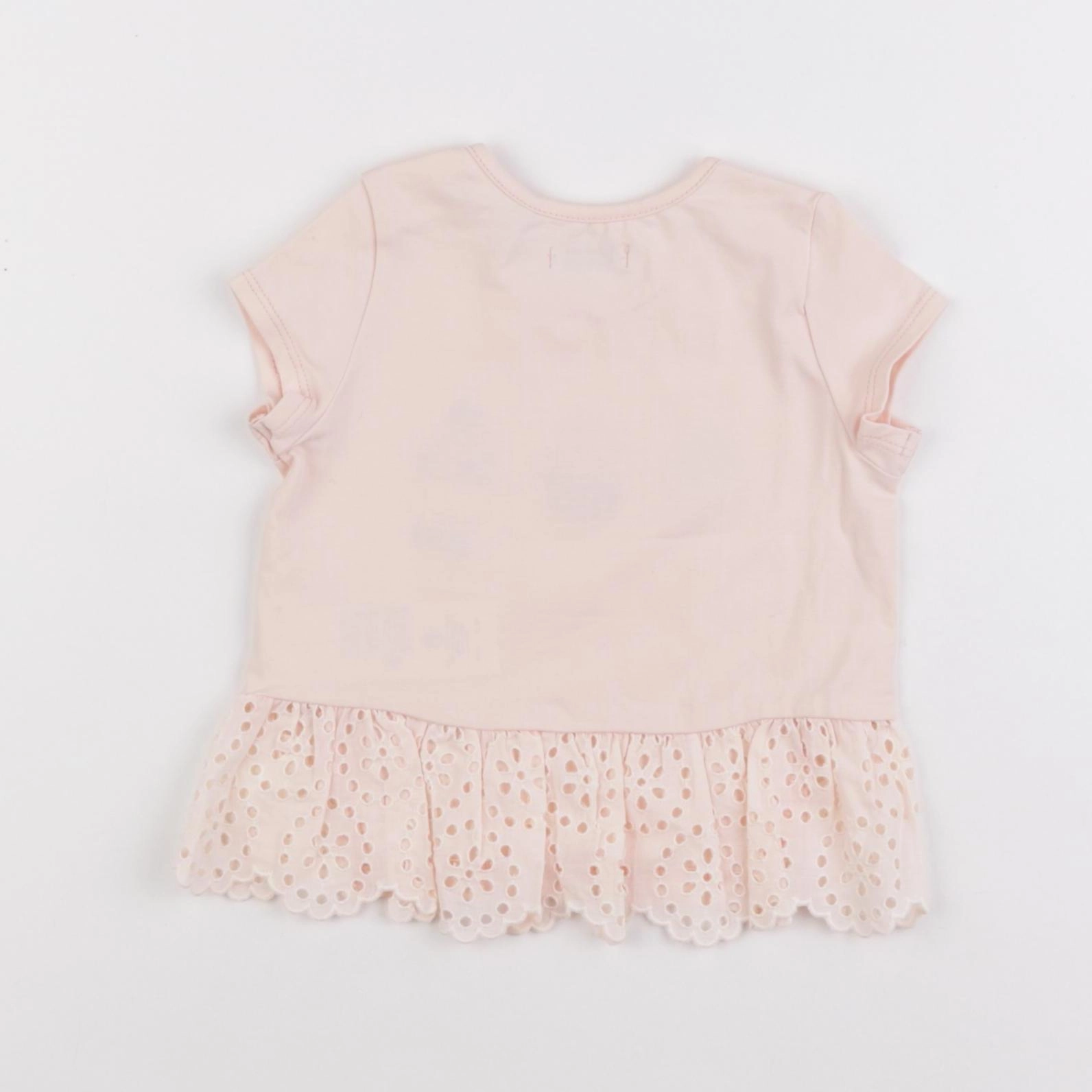 IKKS - tee-shirt rose - 12 mois