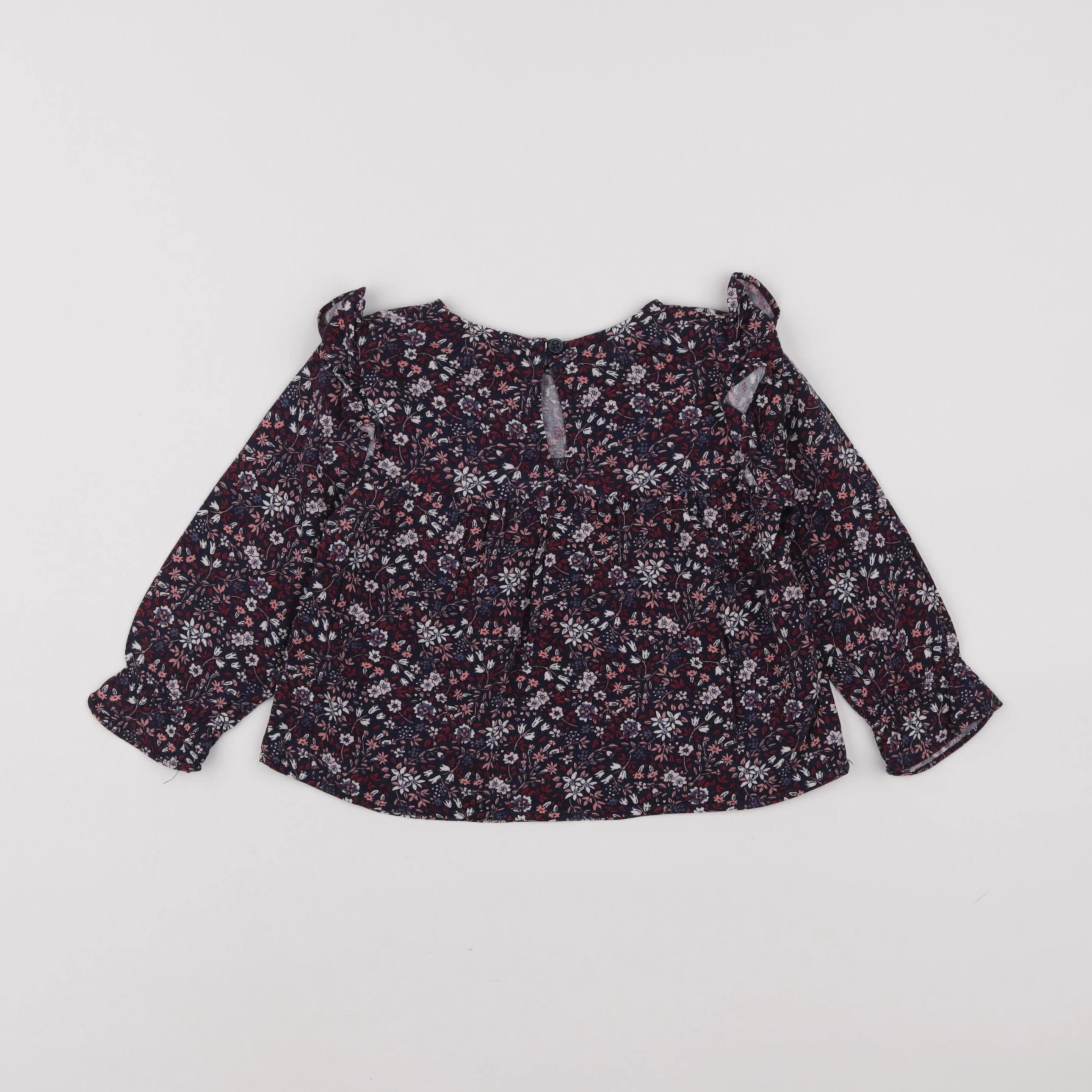 Vertbaudet - blouse rose - 2 ans