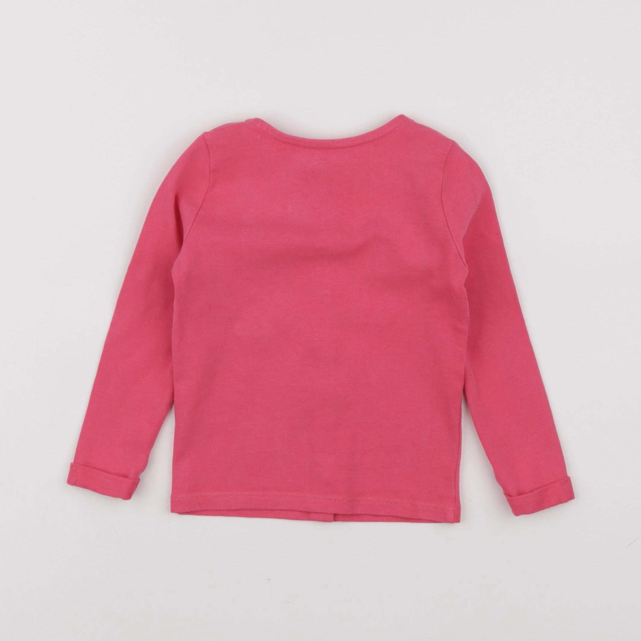 Vertbaudet - sweat rose - 5 ans