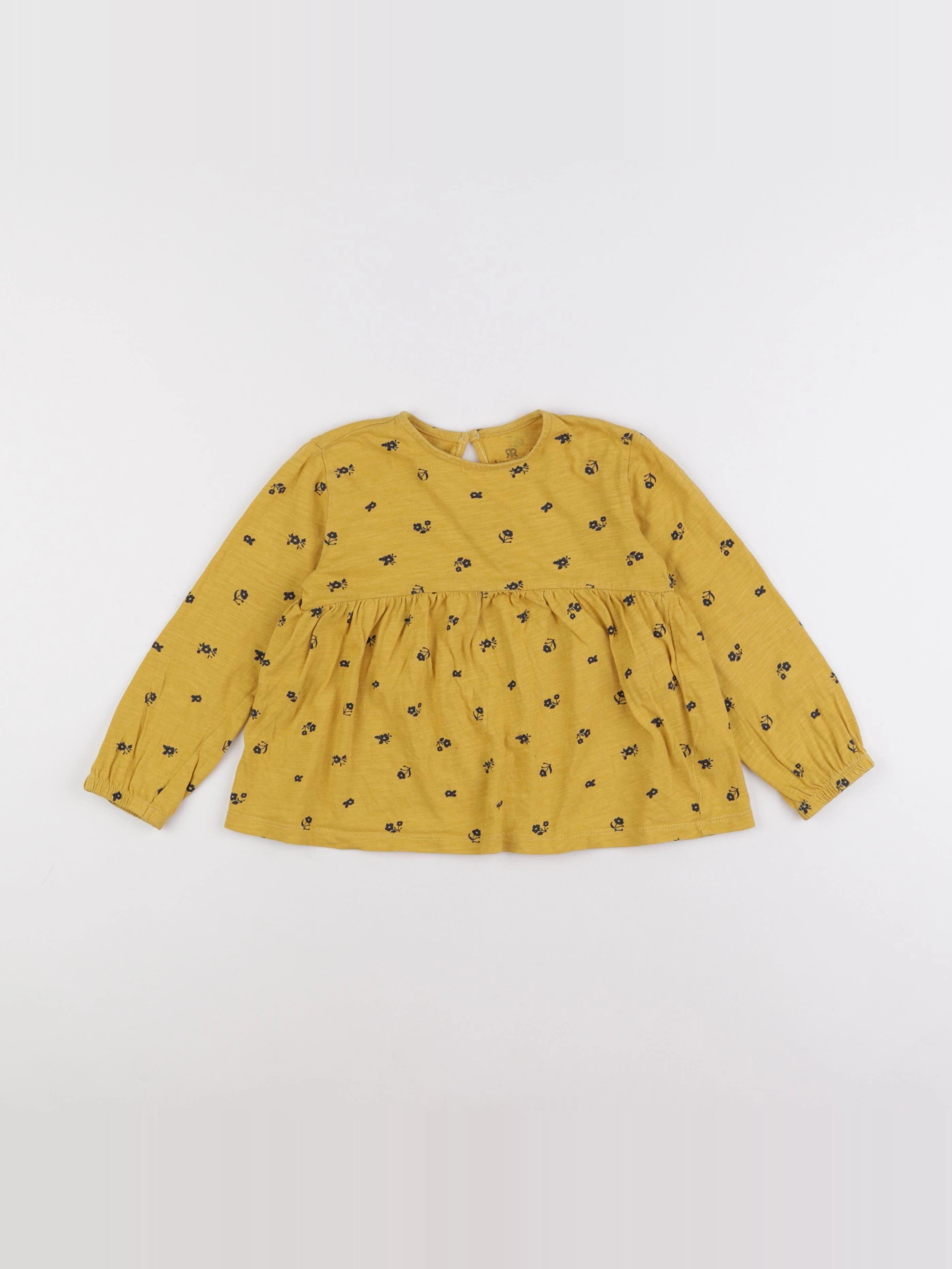 La Redoute - tee-shirt jaune - 3 ans