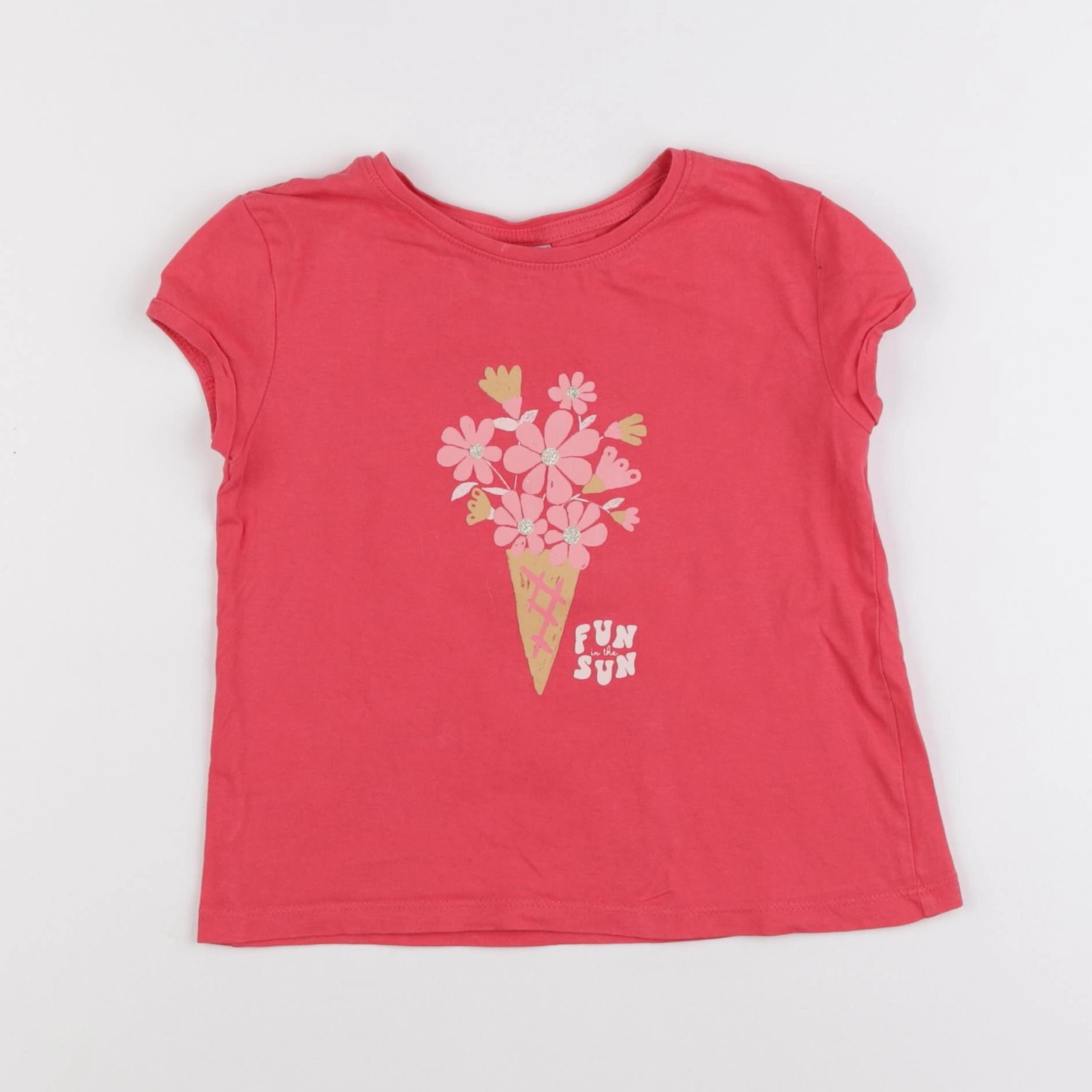 Tape à l'oeil - tee-shirt rose - 3 ans