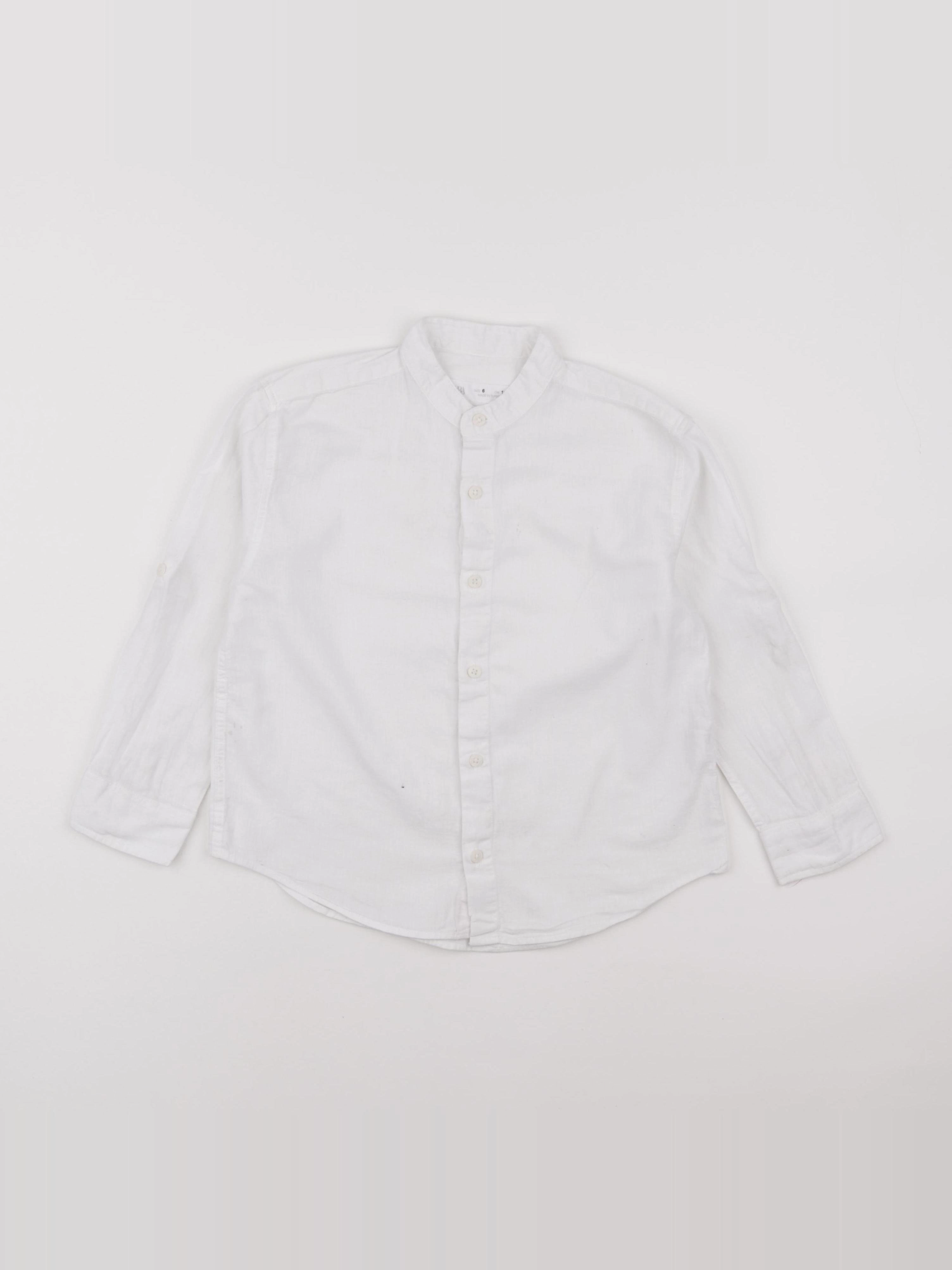 Zara - chemise blanc - 6 ans
