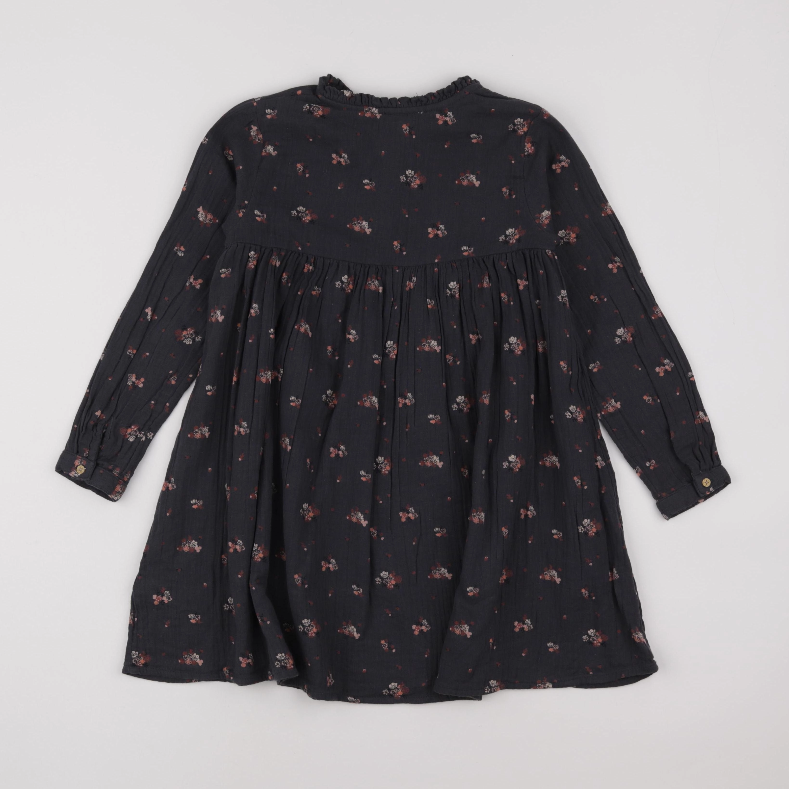 Vertbaudet - robe gris - 8 ans