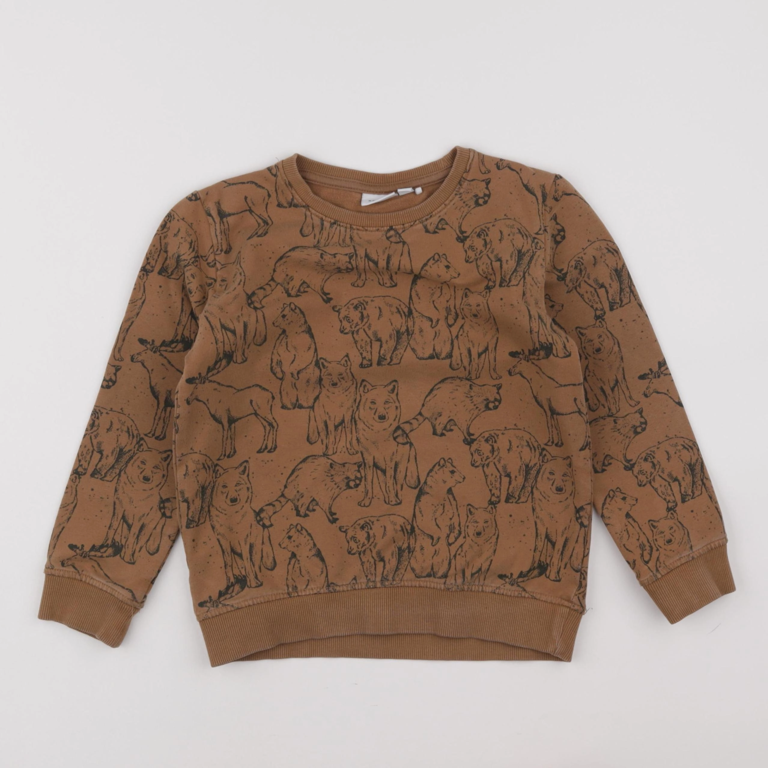 Name it - sweat marron - 6 ans