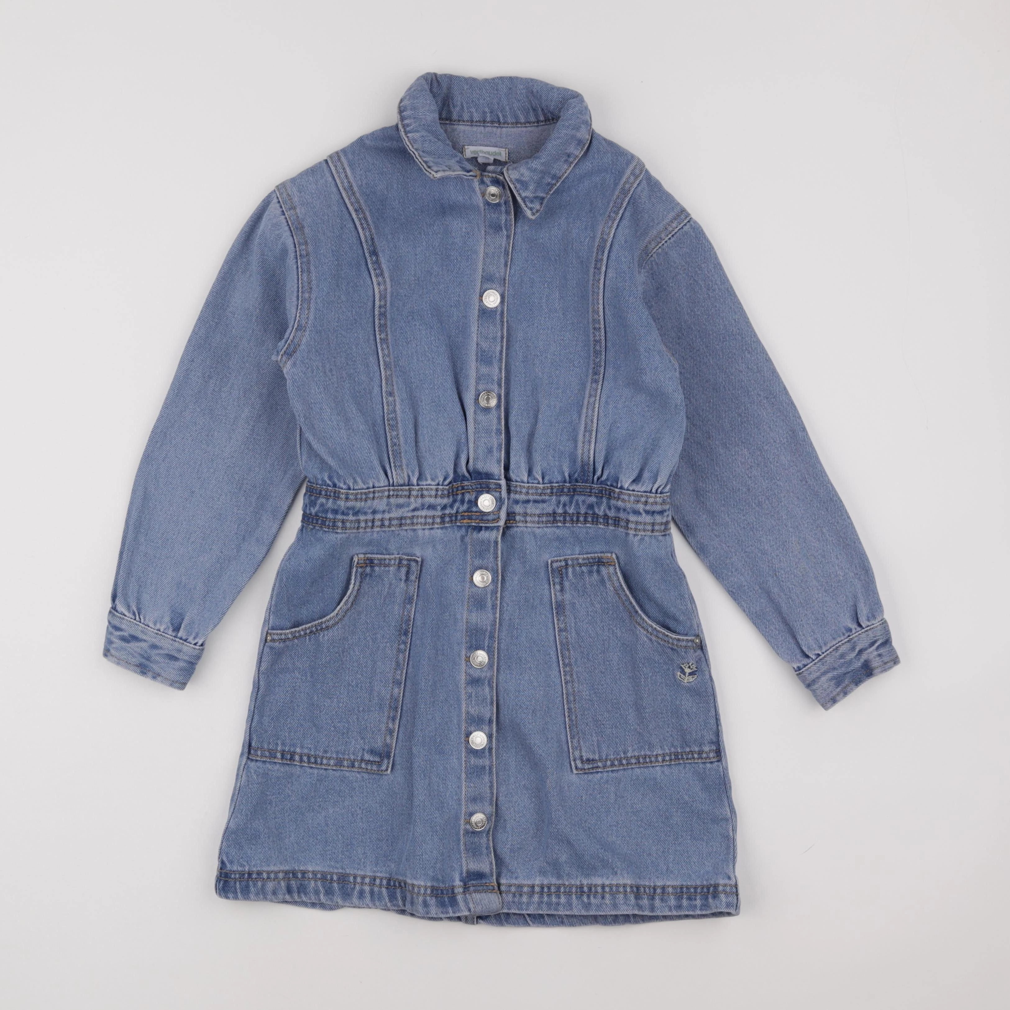 Vertbaudet - robe bleu - 9 ans