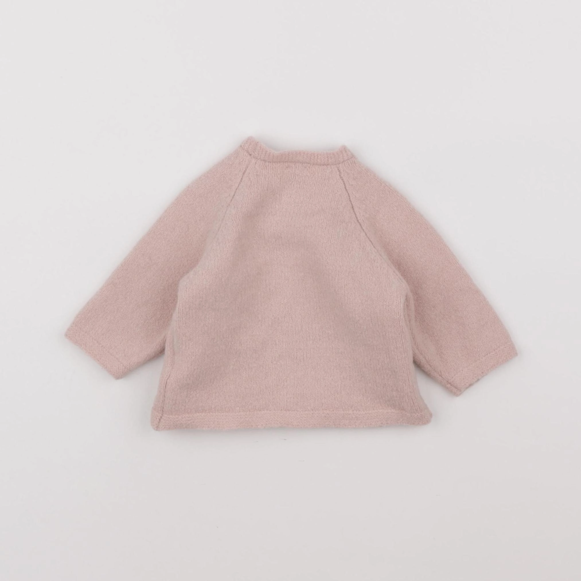 La Redoute - gilet rose - 1 mois