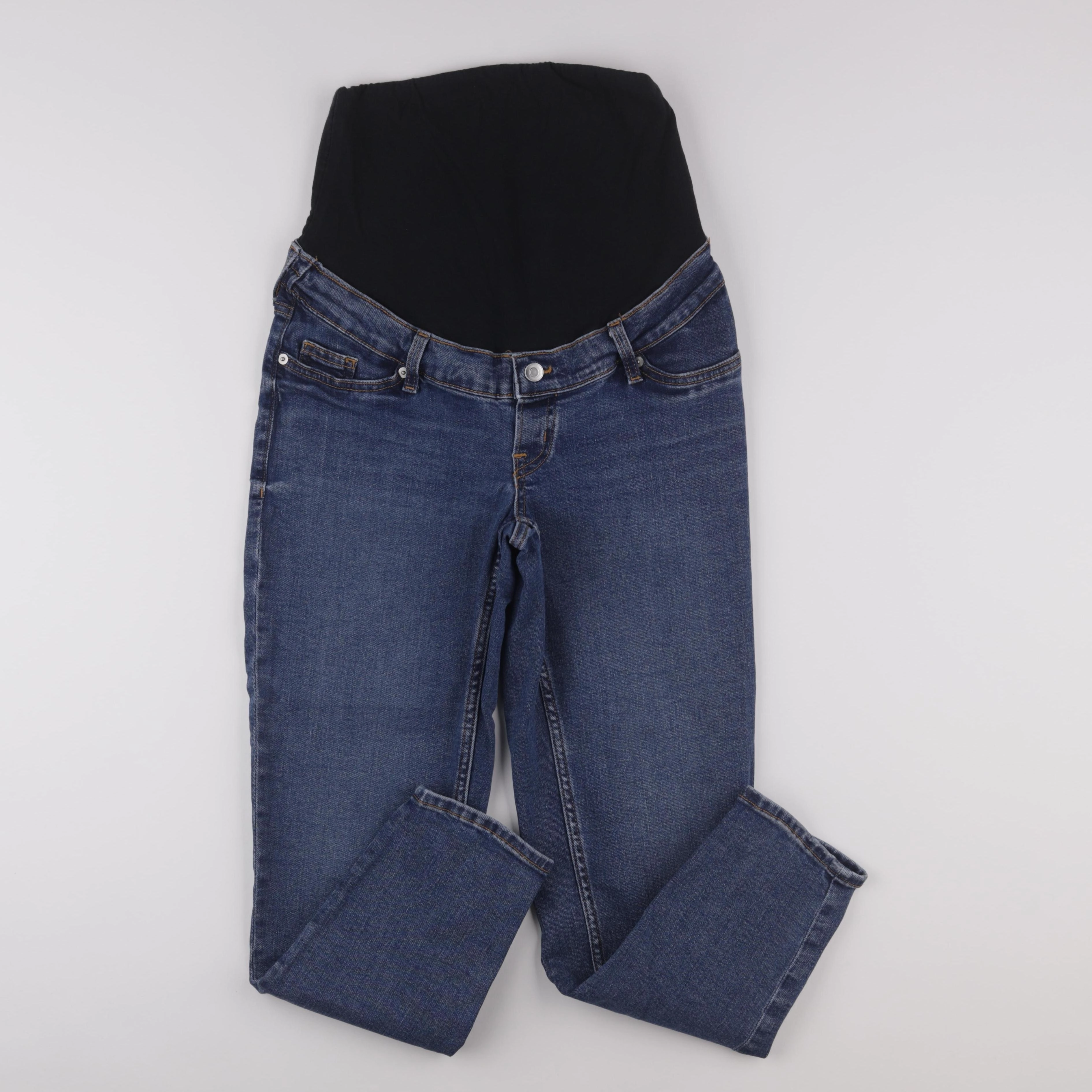 H&M - jean grossesse bleu - 36 à 38