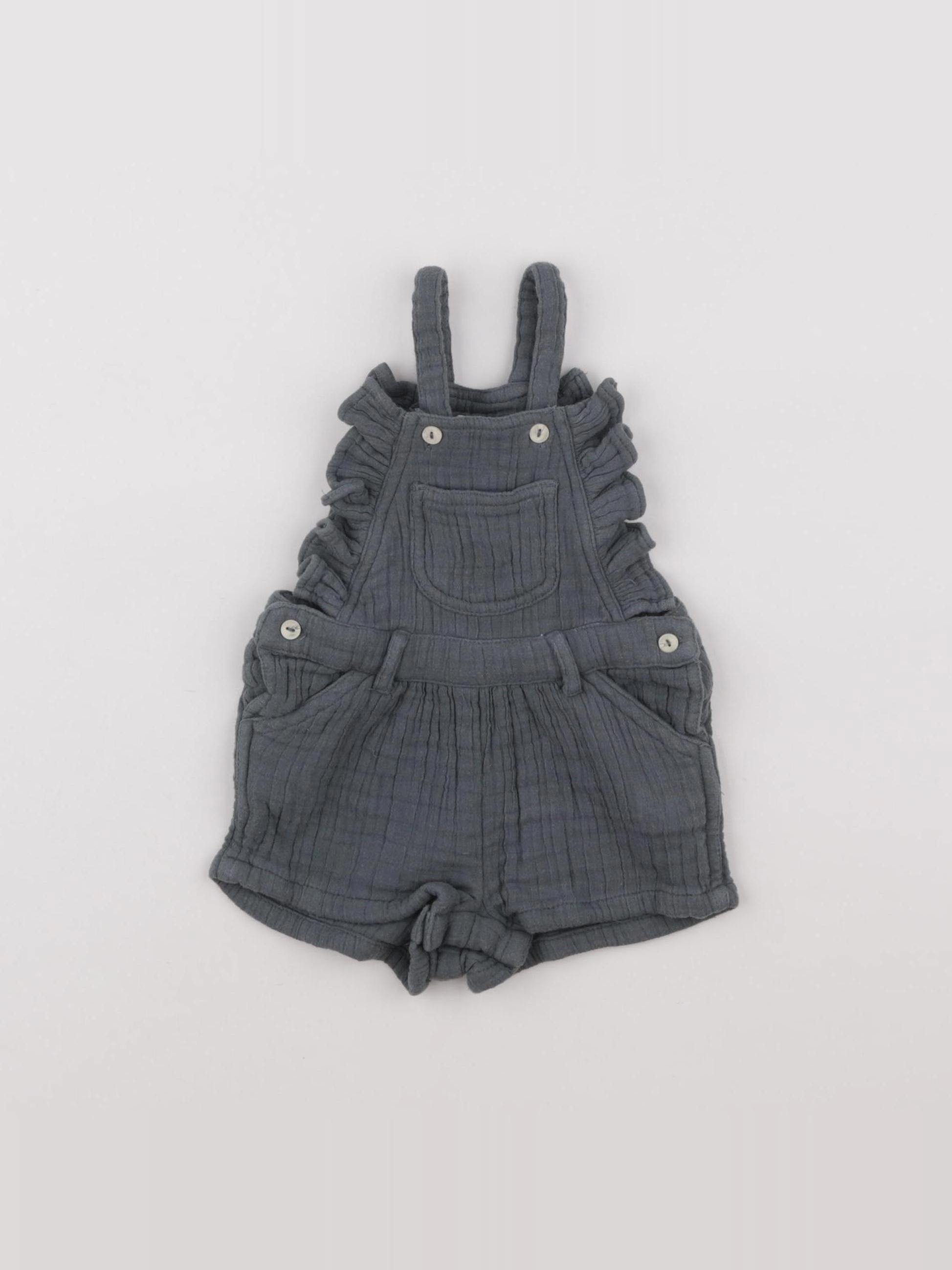 Boutchou - salopette vert - 6 mois