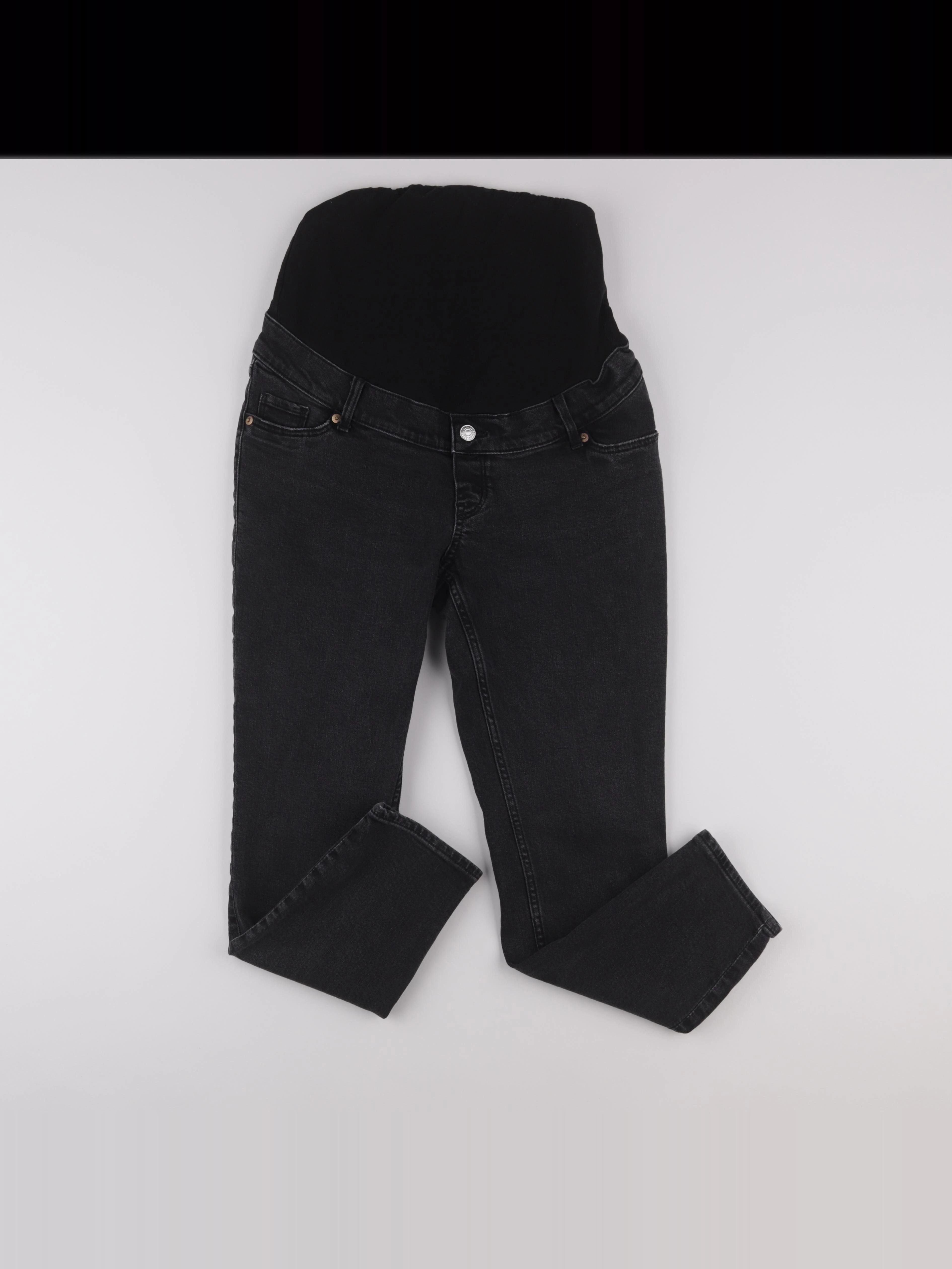 H&M - jean grossesse noir - 36 à 38