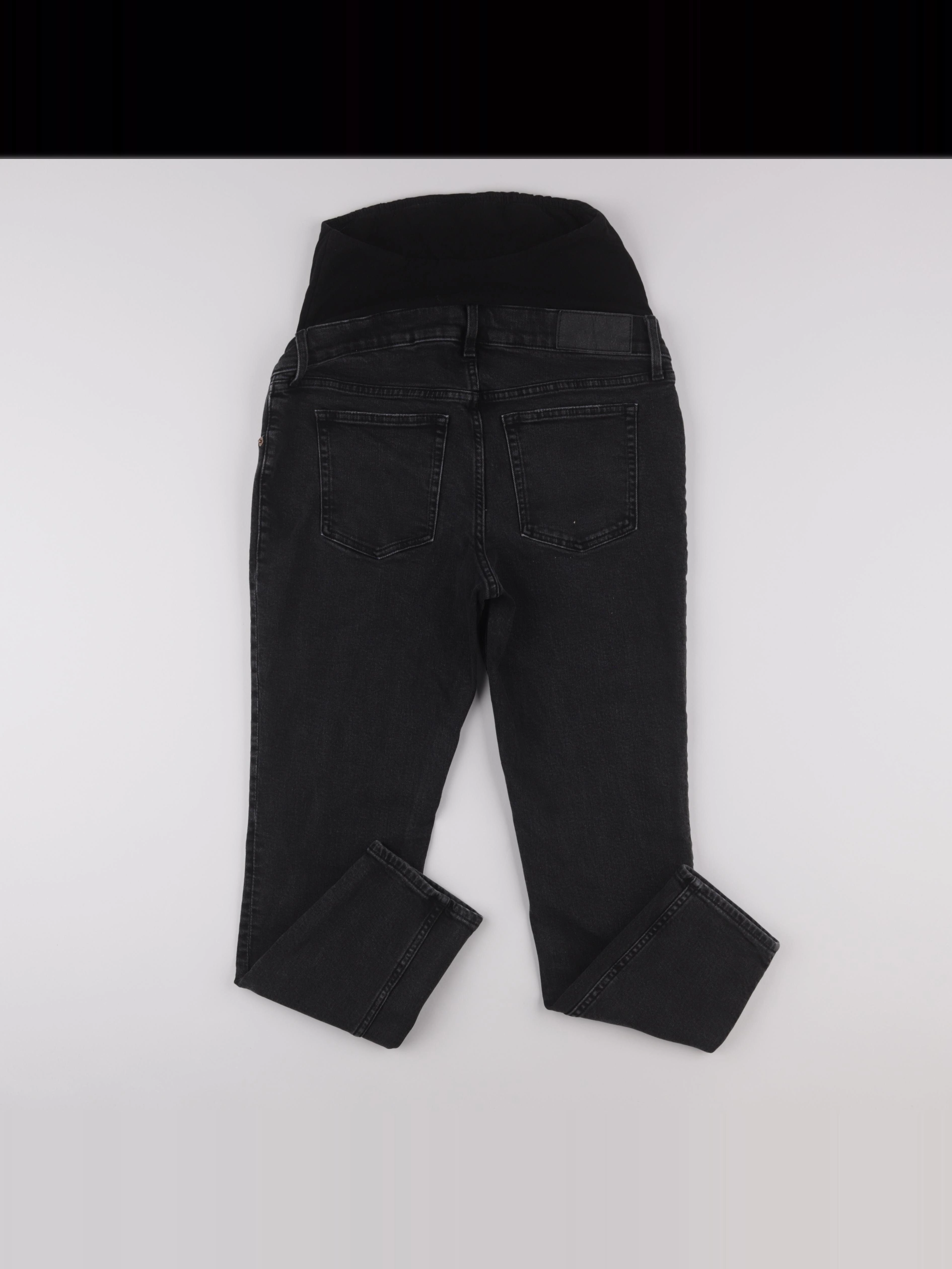 H&M - jean grossesse noir - 36 à 38